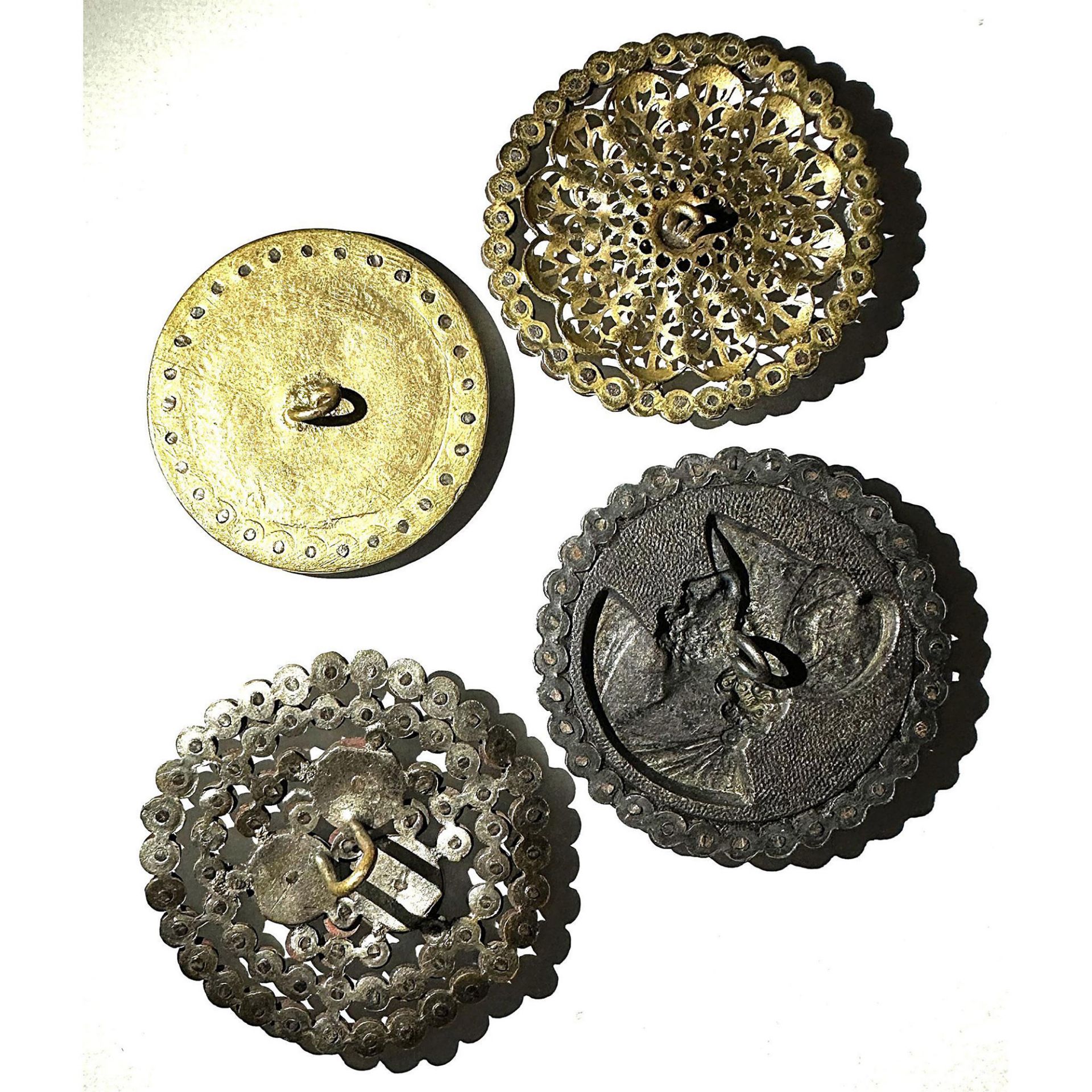 A small card of division one buttons with cut steels - Image 6 of 6