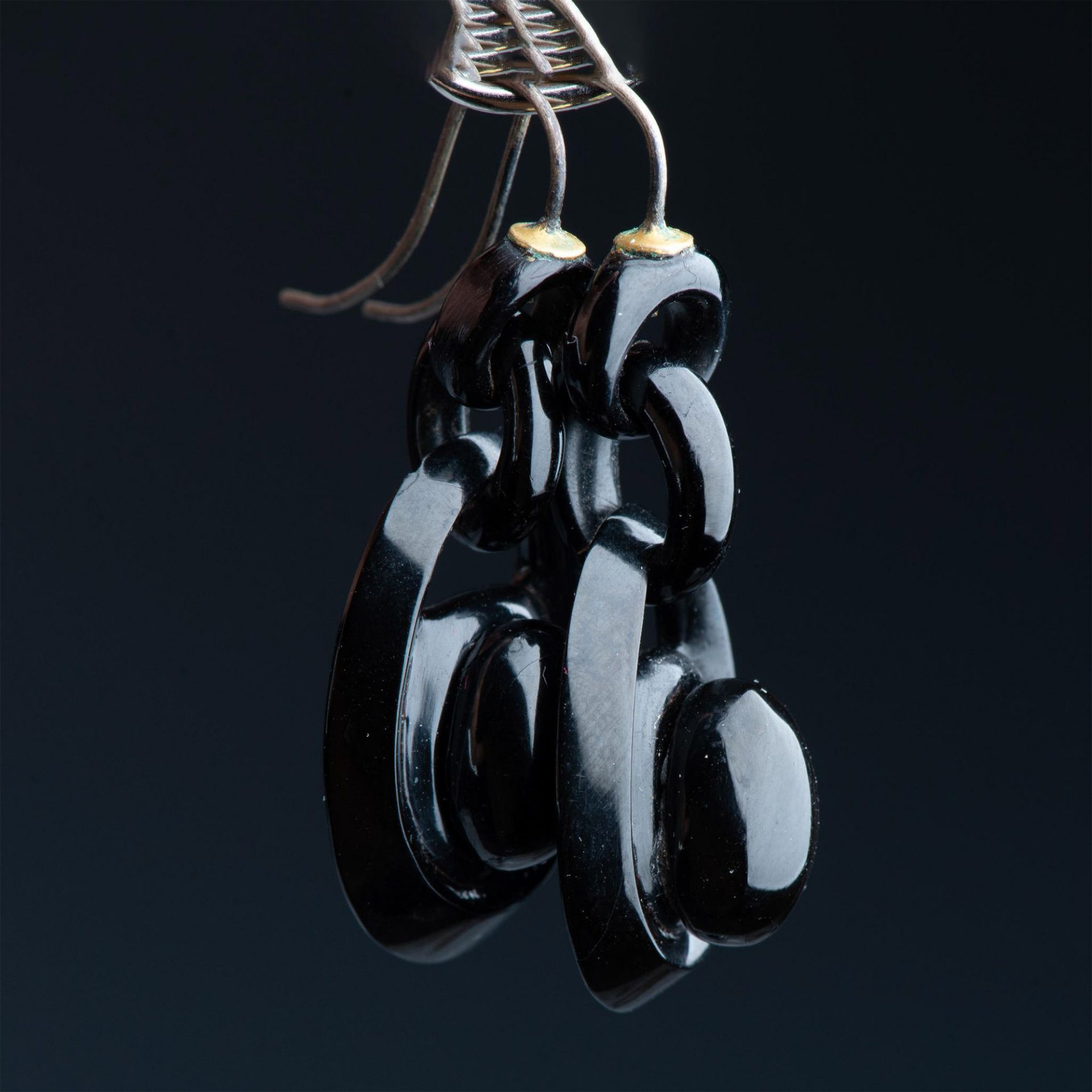 Black Jet Earrings - Bild 3 aus 3