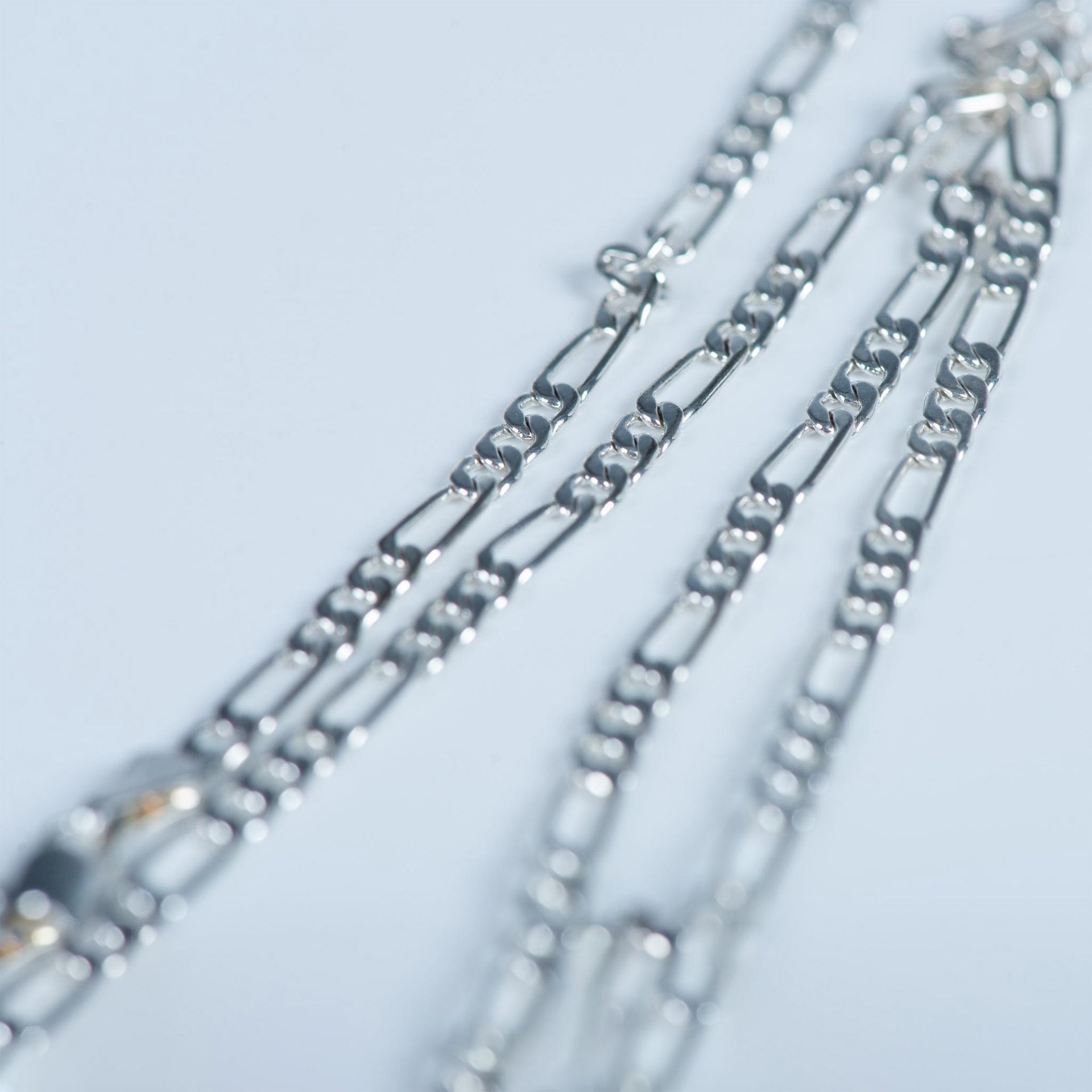 3pc Sterling Silver Chains - Image 3 of 8
