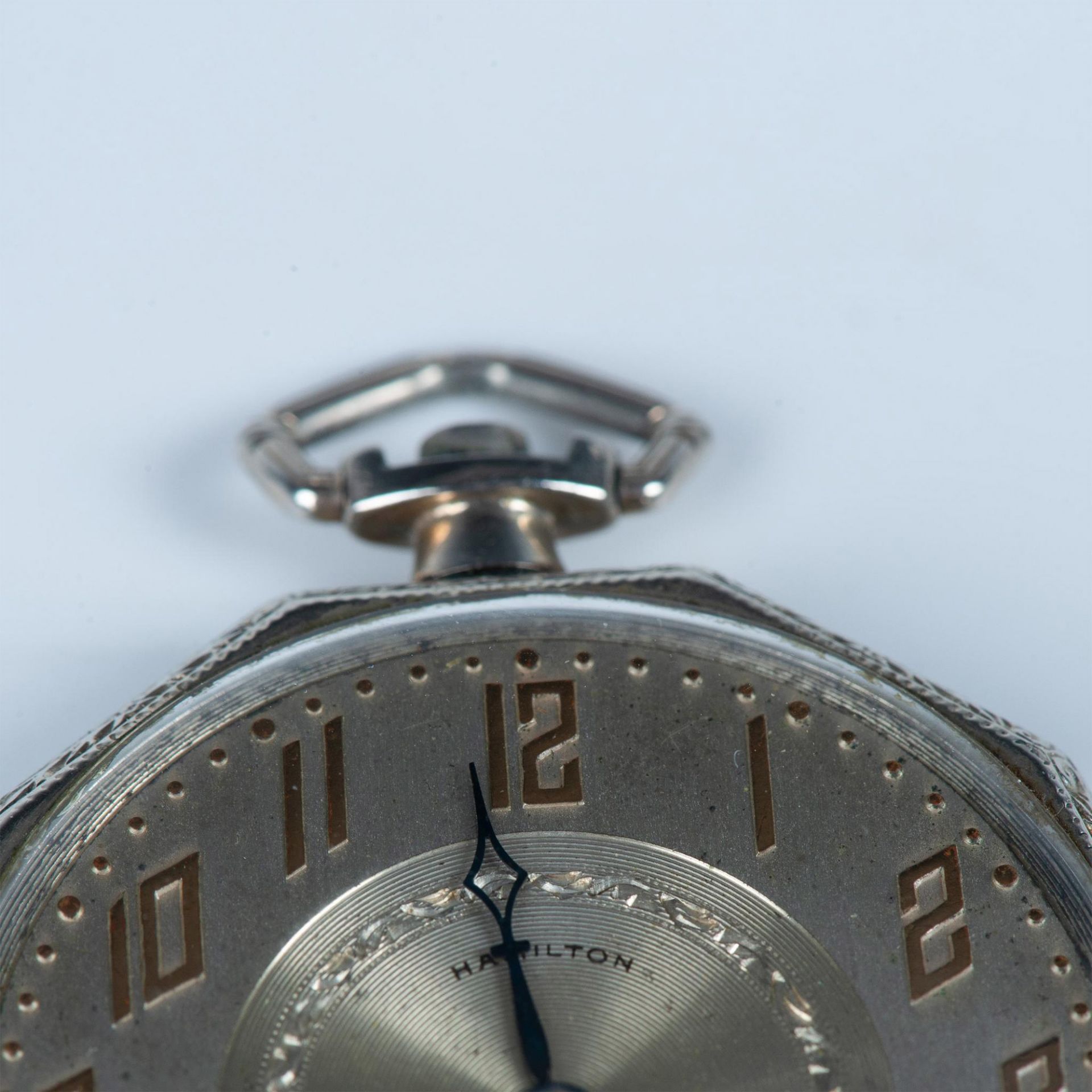 Hamilton Decagon Open Face Pocket Watch - Image 3 of 6