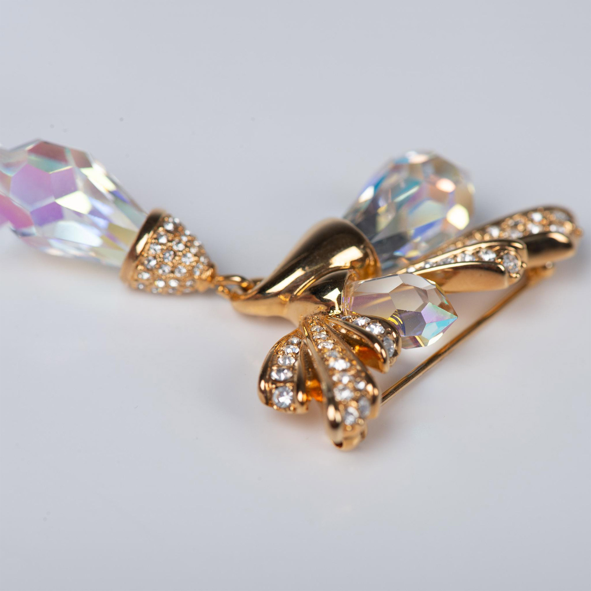 2pc Swarovski Brooches - Image 3 of 4