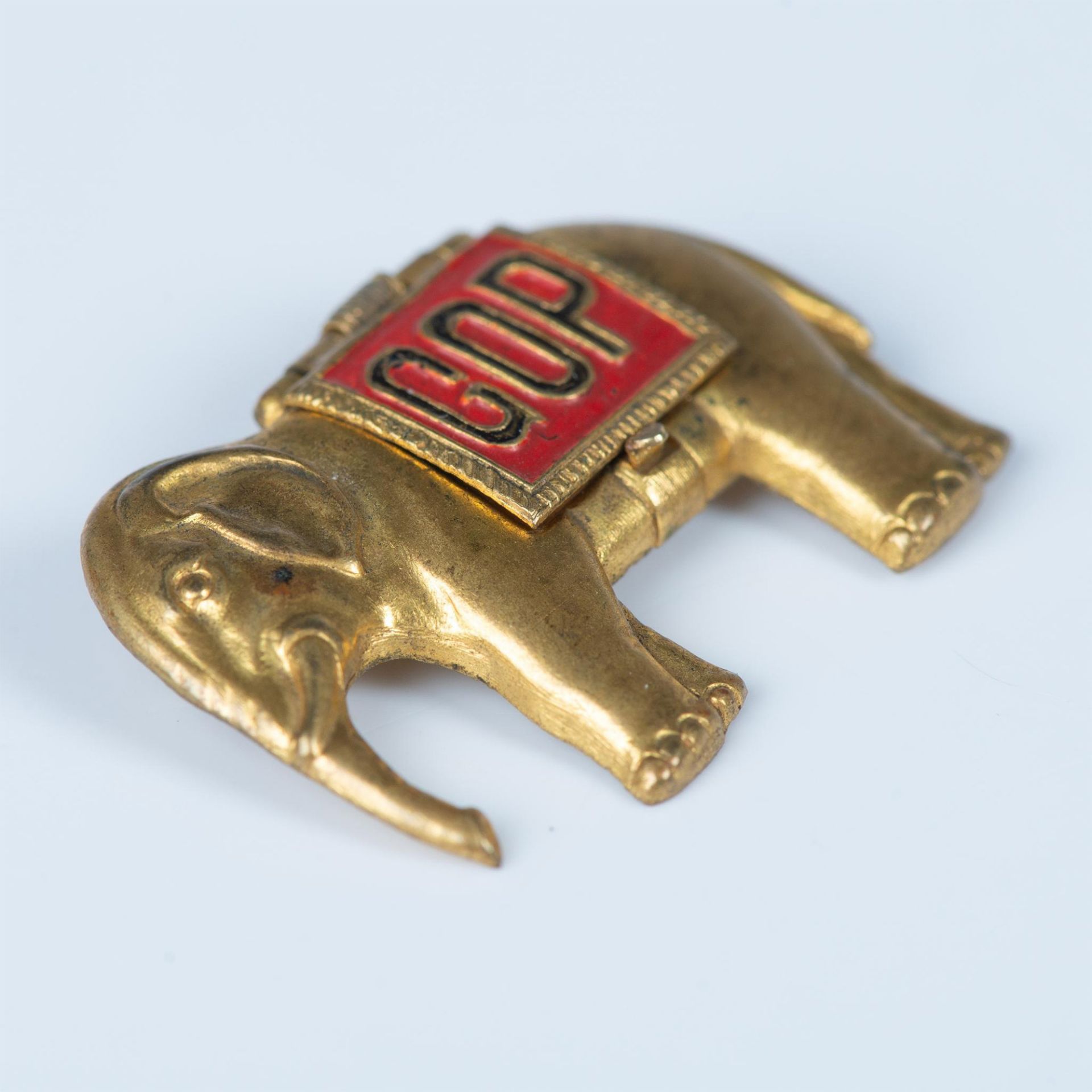 GOP Mechanical Elephant Campaign Pin - Bild 3 aus 3