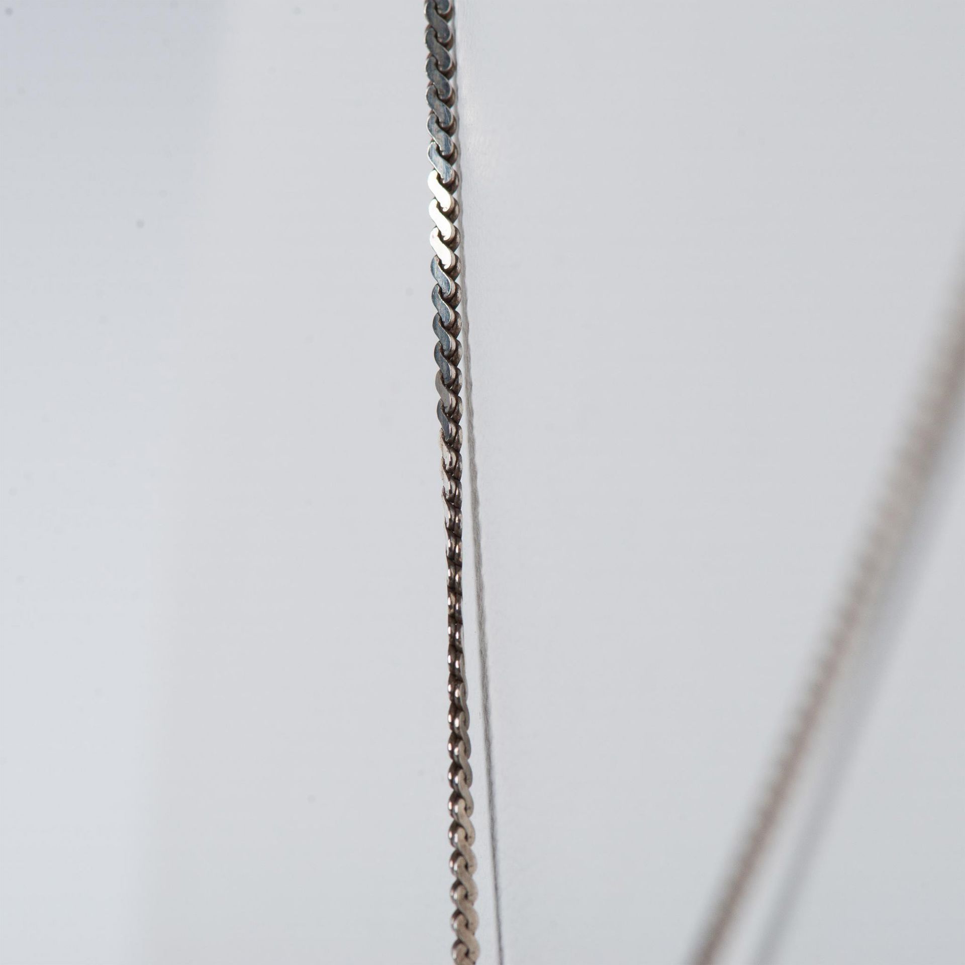 Silver Native American Stick Figure Horse Necklace - Bild 6 aus 7