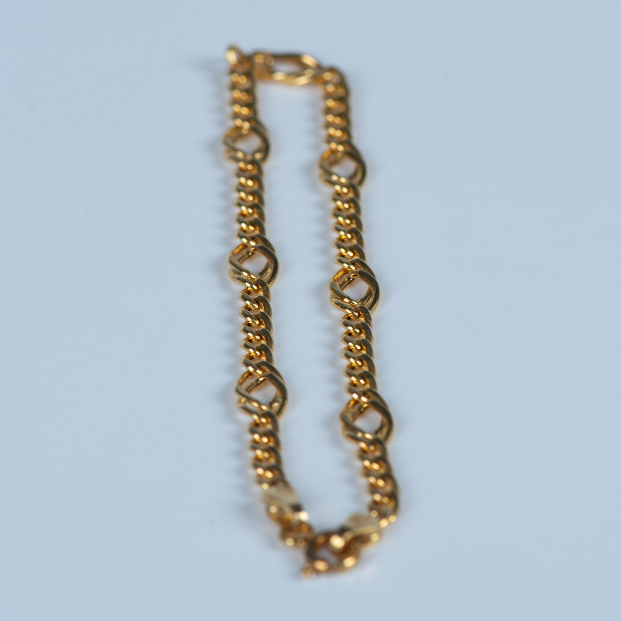 4pc Gold Necklace and Bracelets - Image 4 of 6