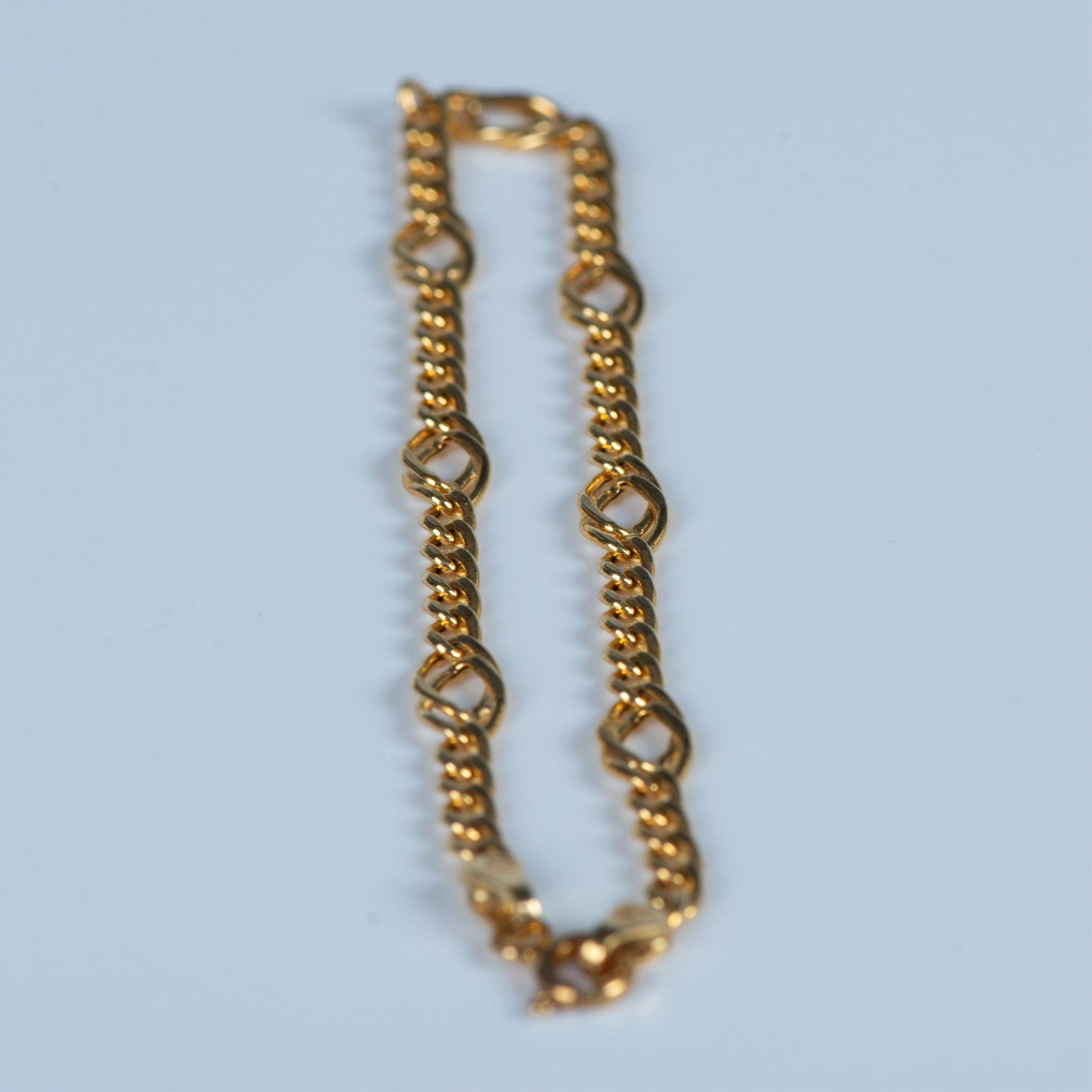 4pc Gold Necklace and Bracelets - Image 4 of 6