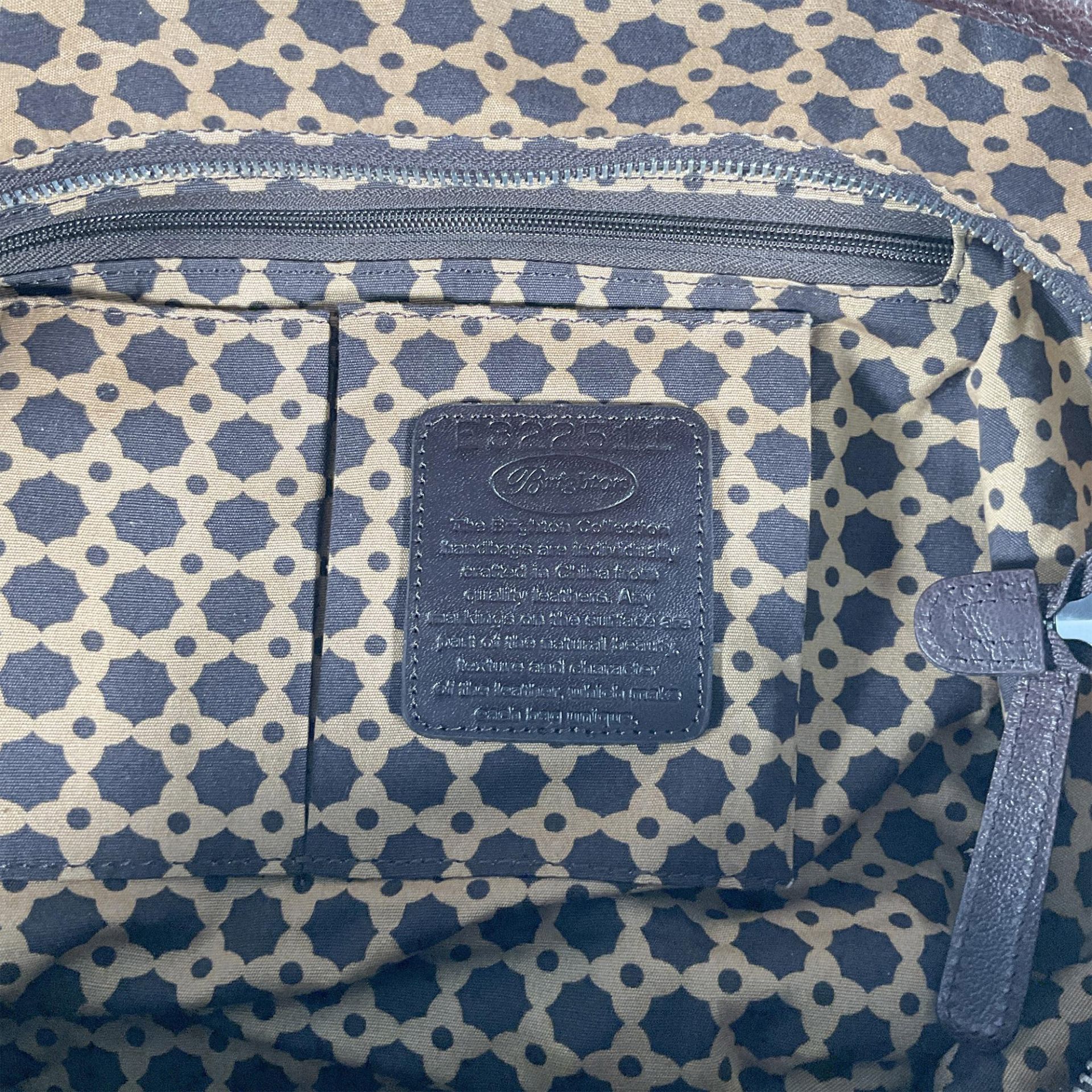 3pc Brighton Zebra Travel Tote Bag + Wallet + Phone Case - Image 4 of 4