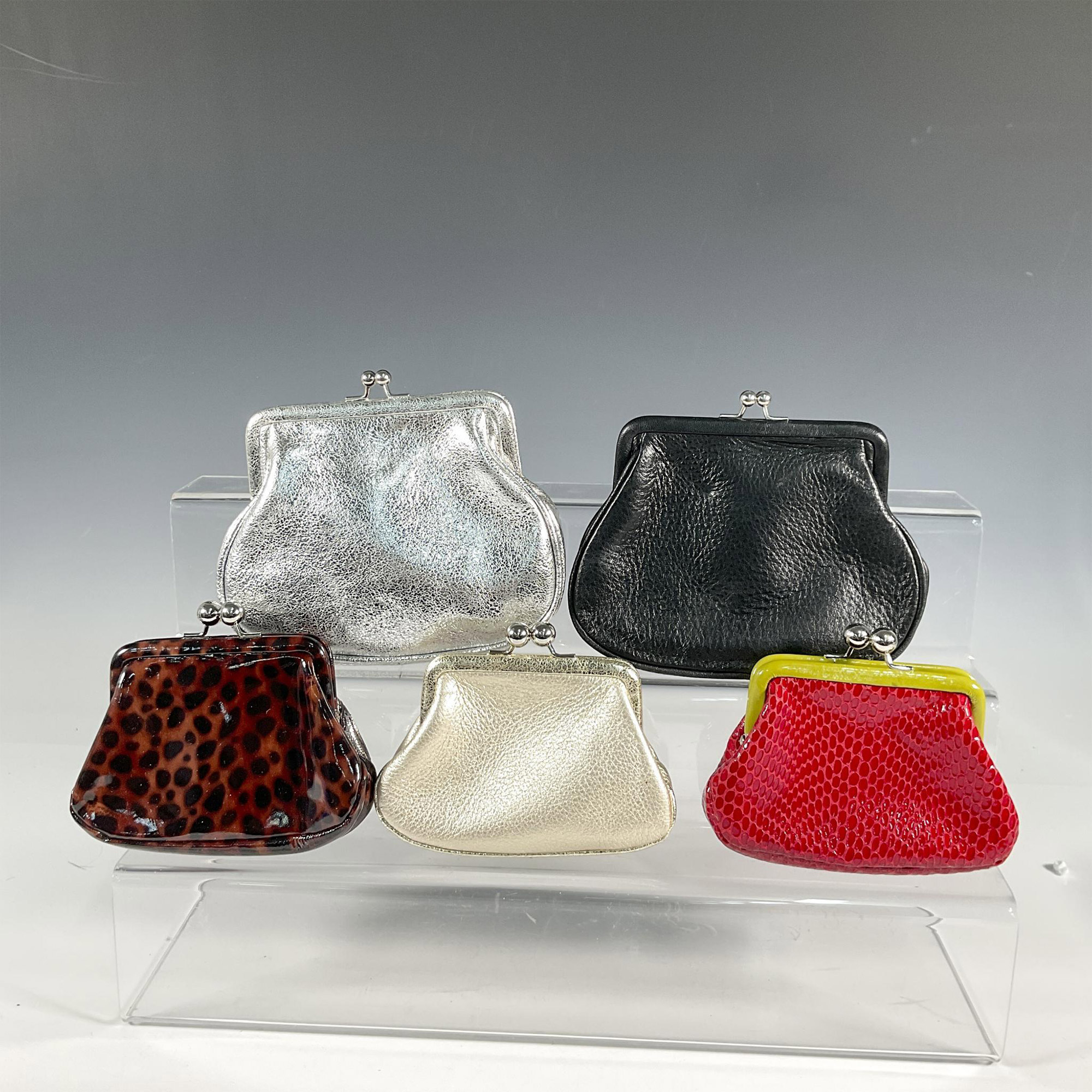 5pc Brighton Frame Bag/Coin Purse Collection, Faces - Image 2 of 2