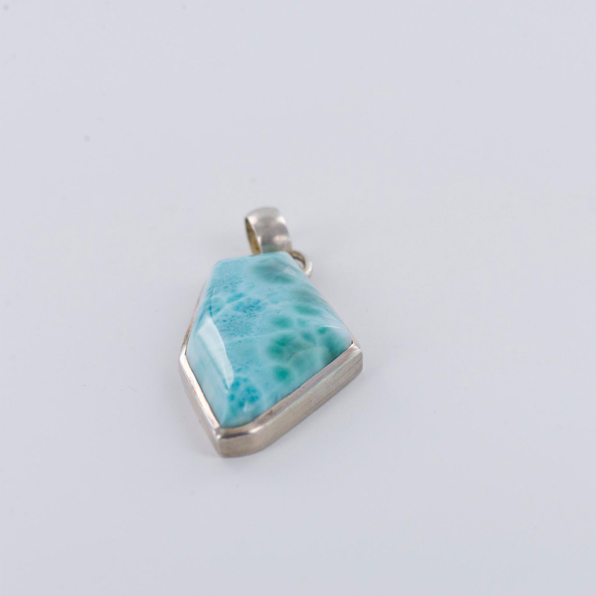 Larimar and Sterling Silver Pendant - Image 5 of 7