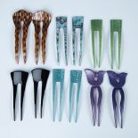 6 Pairs of French U Shape Hair Clips
