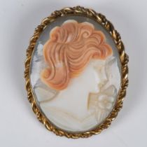 Marbro Cameo Pendant-Brooch