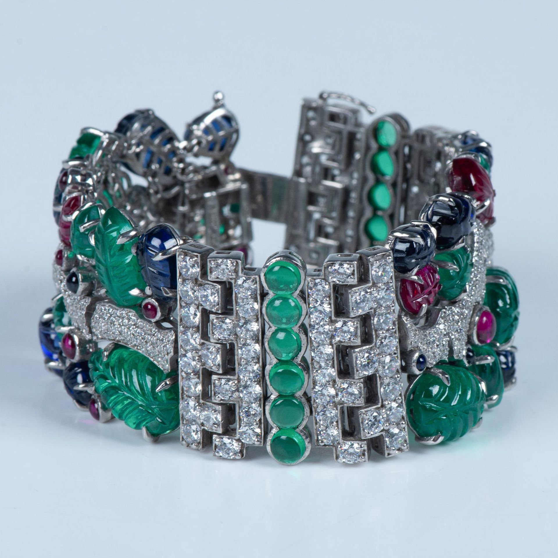 Adastra Tutti Fruitti Sterling Silver Bracelet - Image 8 of 9