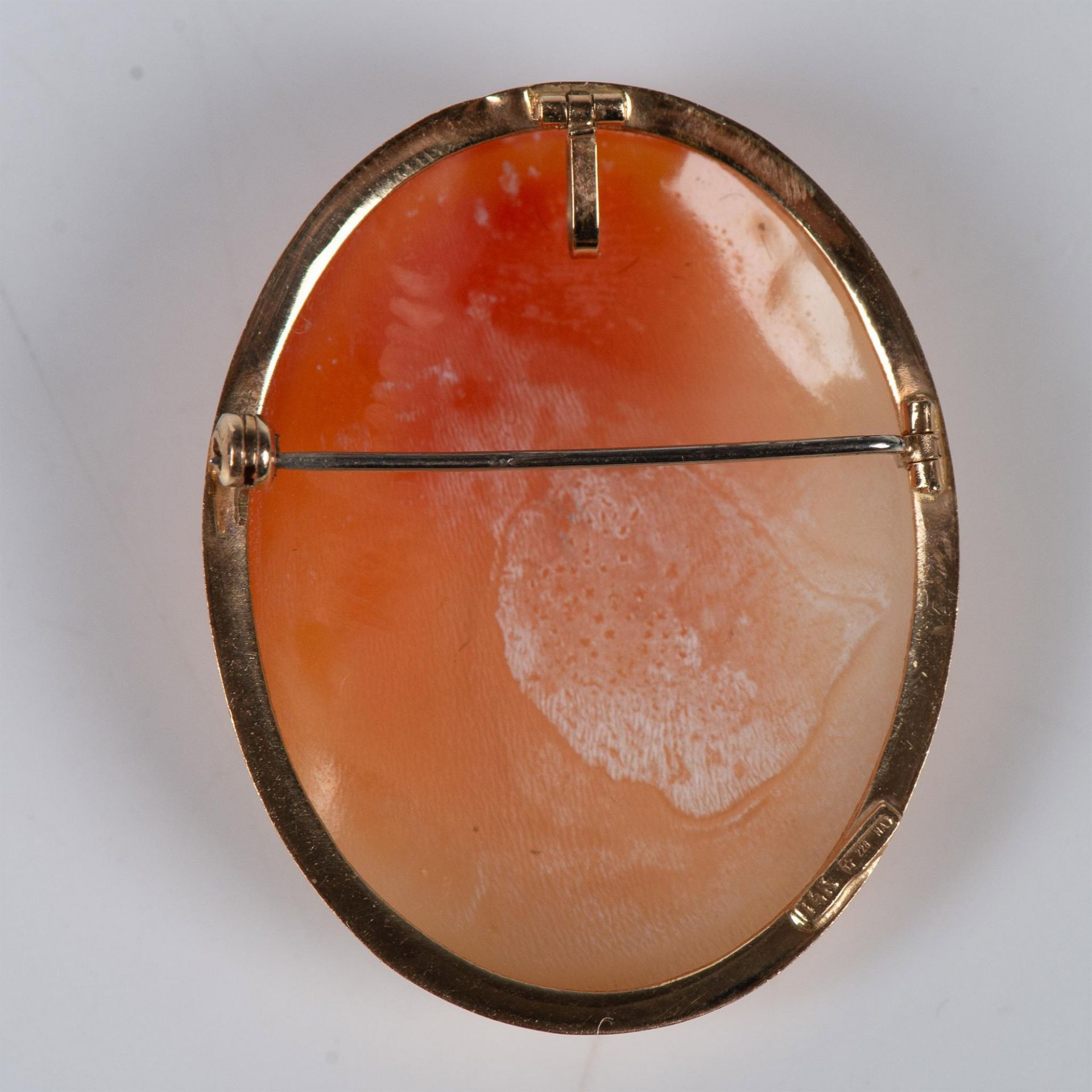 Cameo Pendant-Brooch Gold and Shell - Image 2 of 3