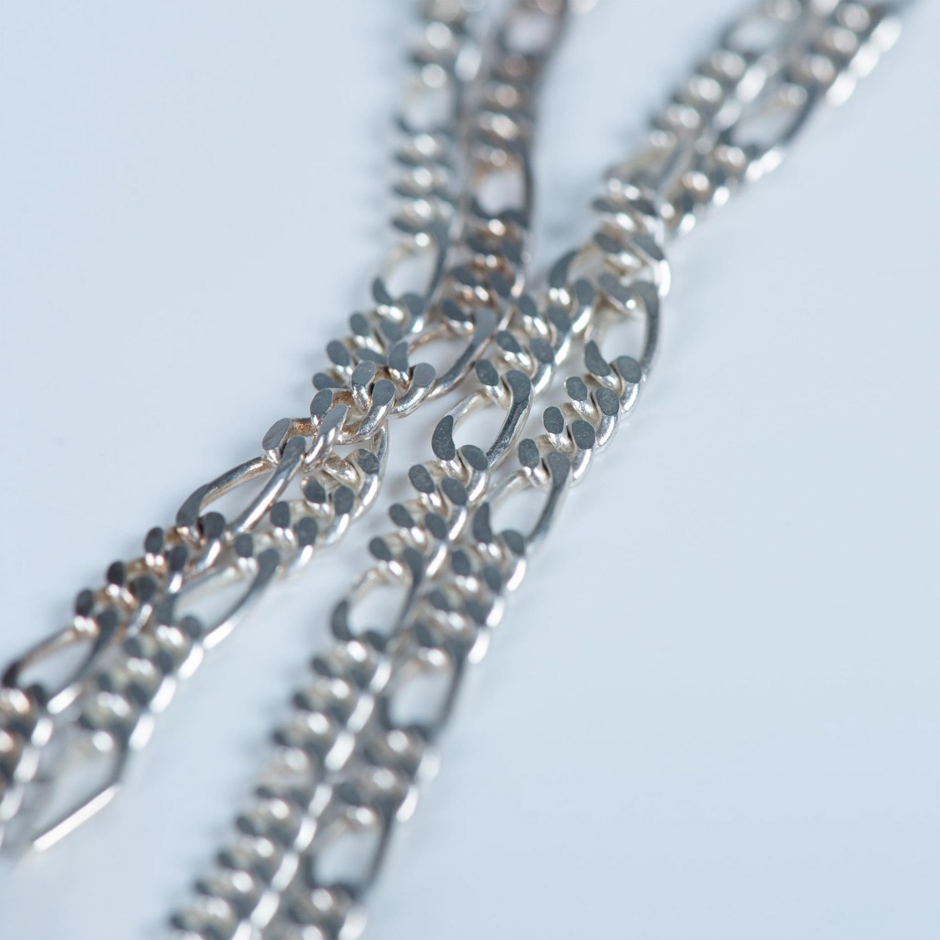 3pc Sterling Silver Chains - Image 4 of 8