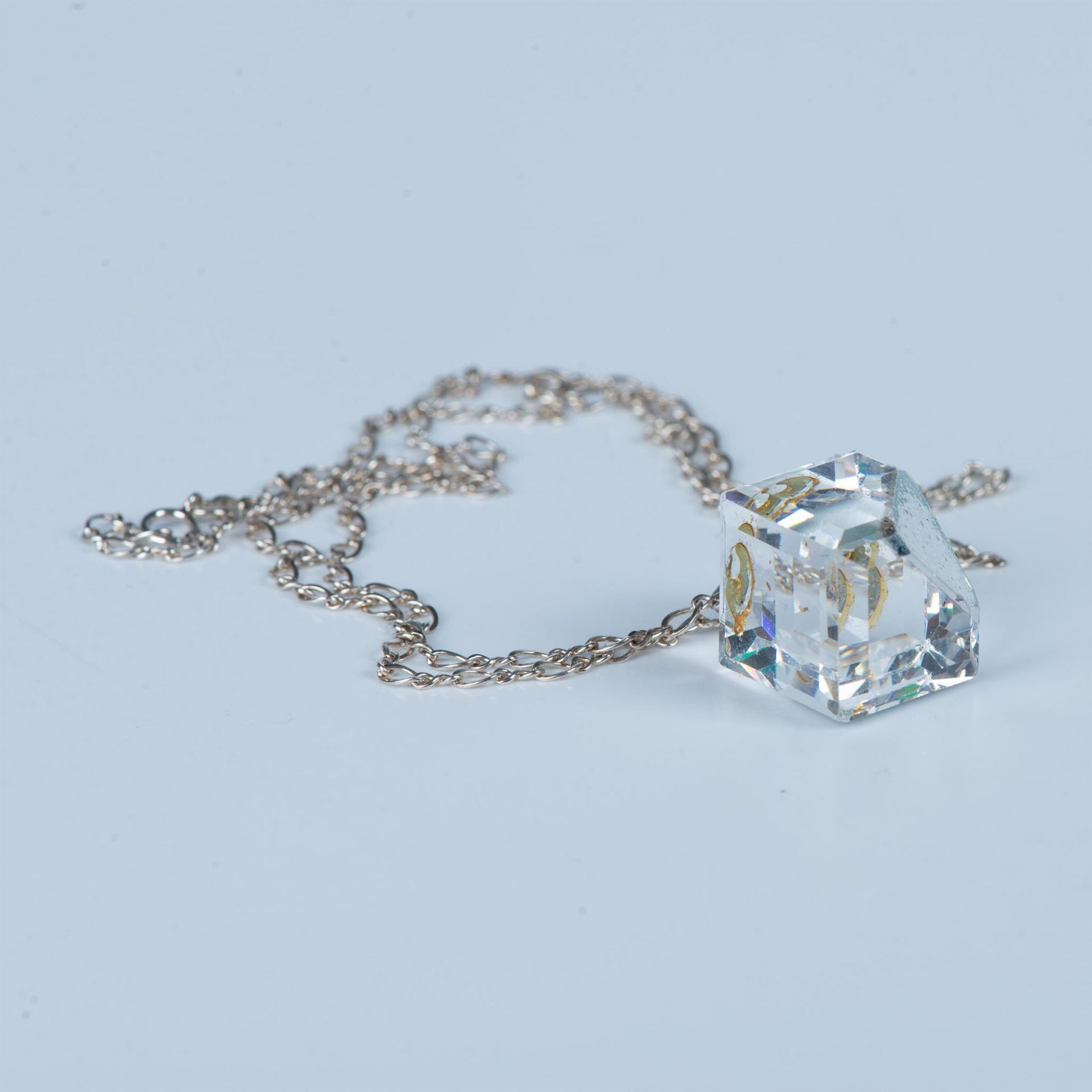 Crystal Pendant on Sterling Silver Chain - Image 2 of 4