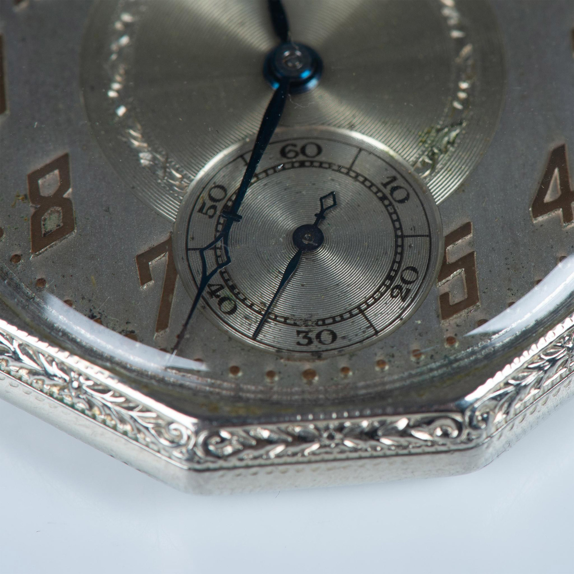 Hamilton Decagon Open Face Pocket Watch - Image 4 of 6