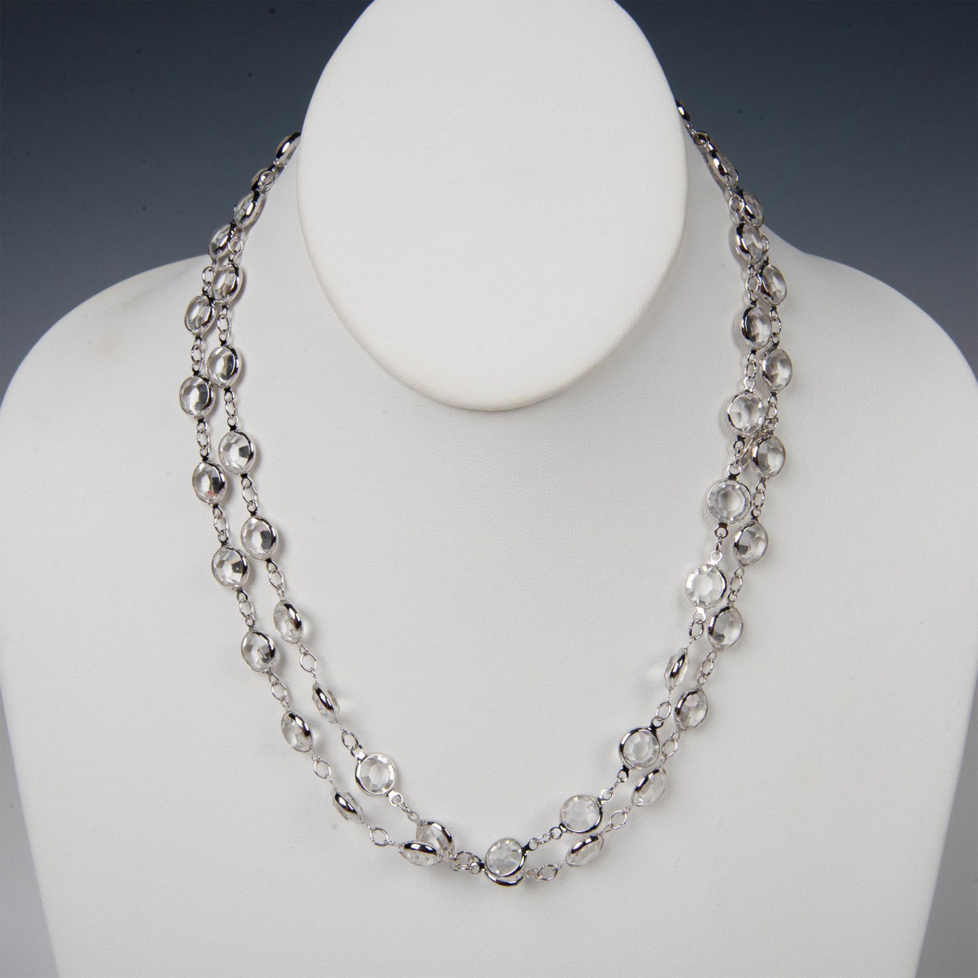 2pc Swarovski Crystal Necklace & Bracelet Set - Image 6 of 7