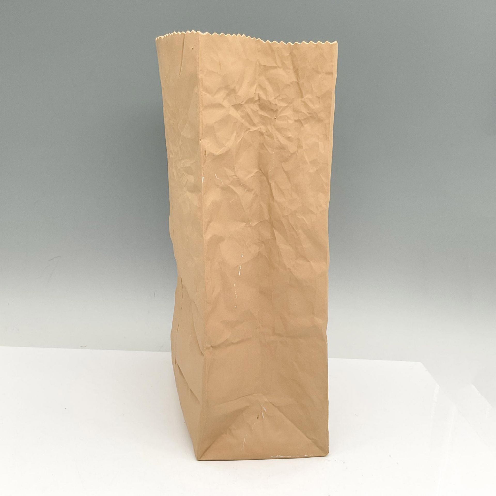 Michel Harvey Ceramic Sculpture, Paper Bag - Bild 2 aus 4