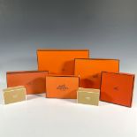 7pc Original Hermes Boxes, Various Sizes