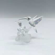 Swarovski Silver Crystal Figurine, Hummingbird