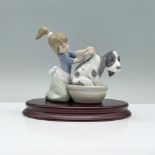 Bashful Banter 1005455 - Lladro Porcelain Figurine with Base