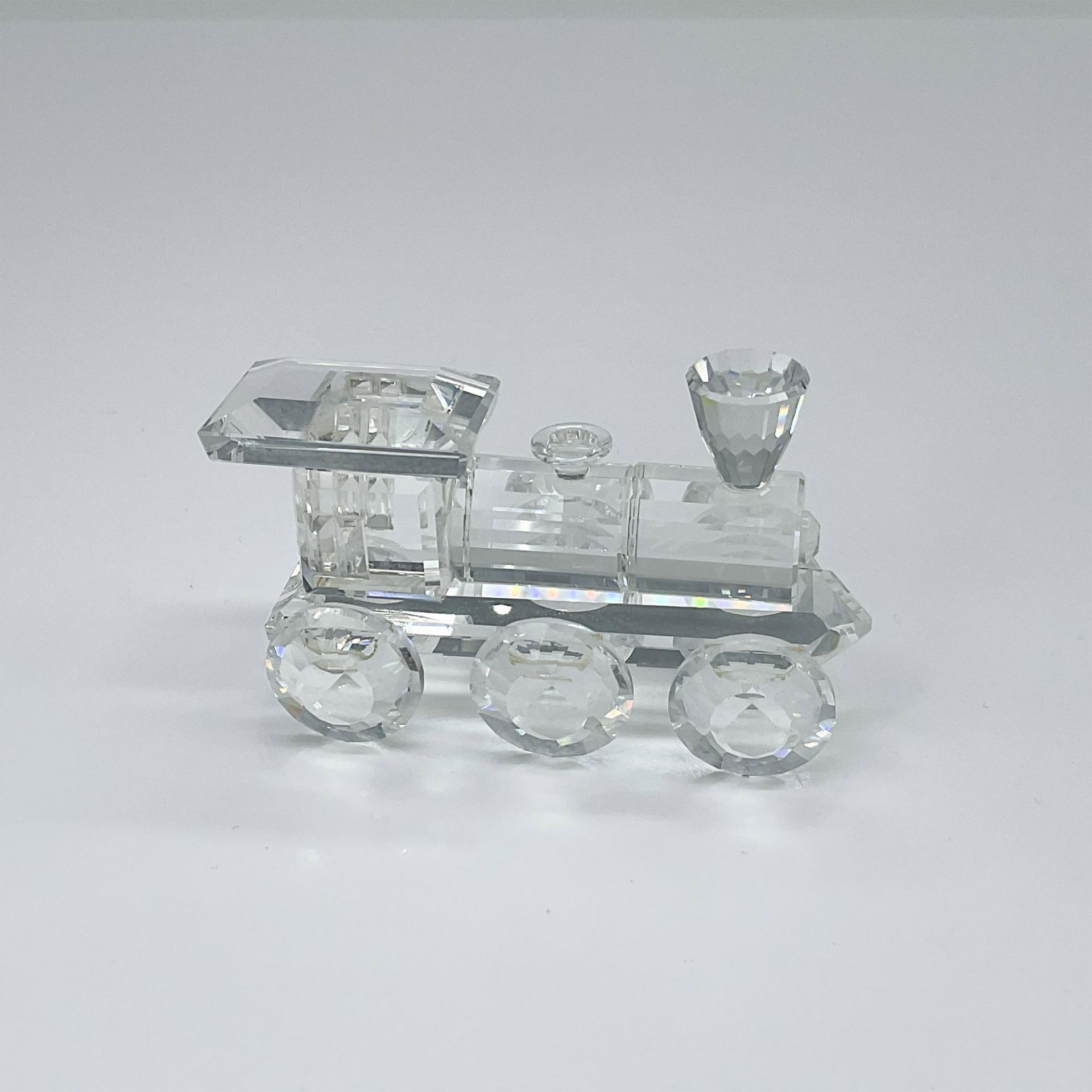 Swarovski Silver Crystal Figurine, Train Locomotive - Bild 2 aus 4