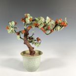 Chinese Semi Precious Stone Tree