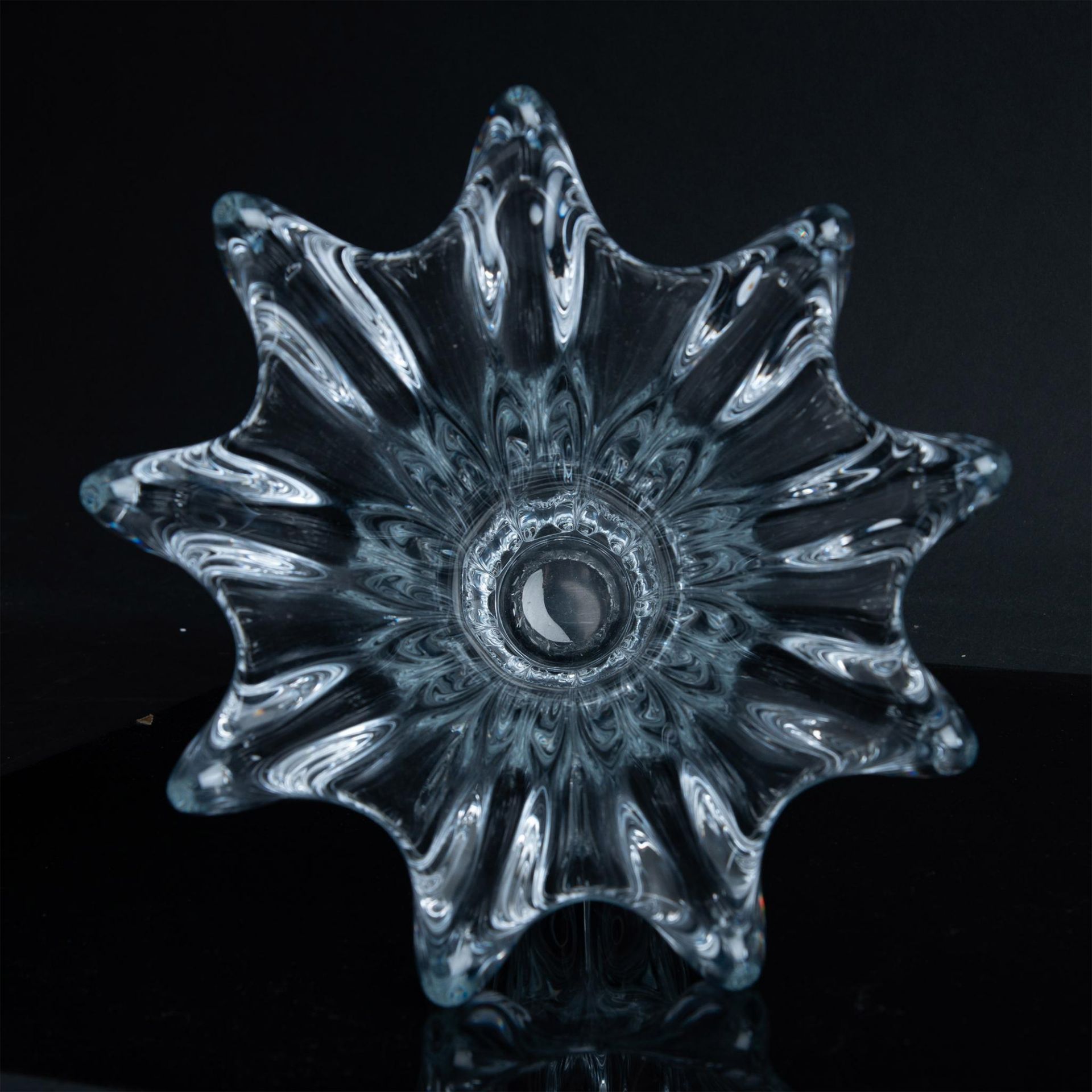 Large Pulled Glass Vase - Image 4 of 5