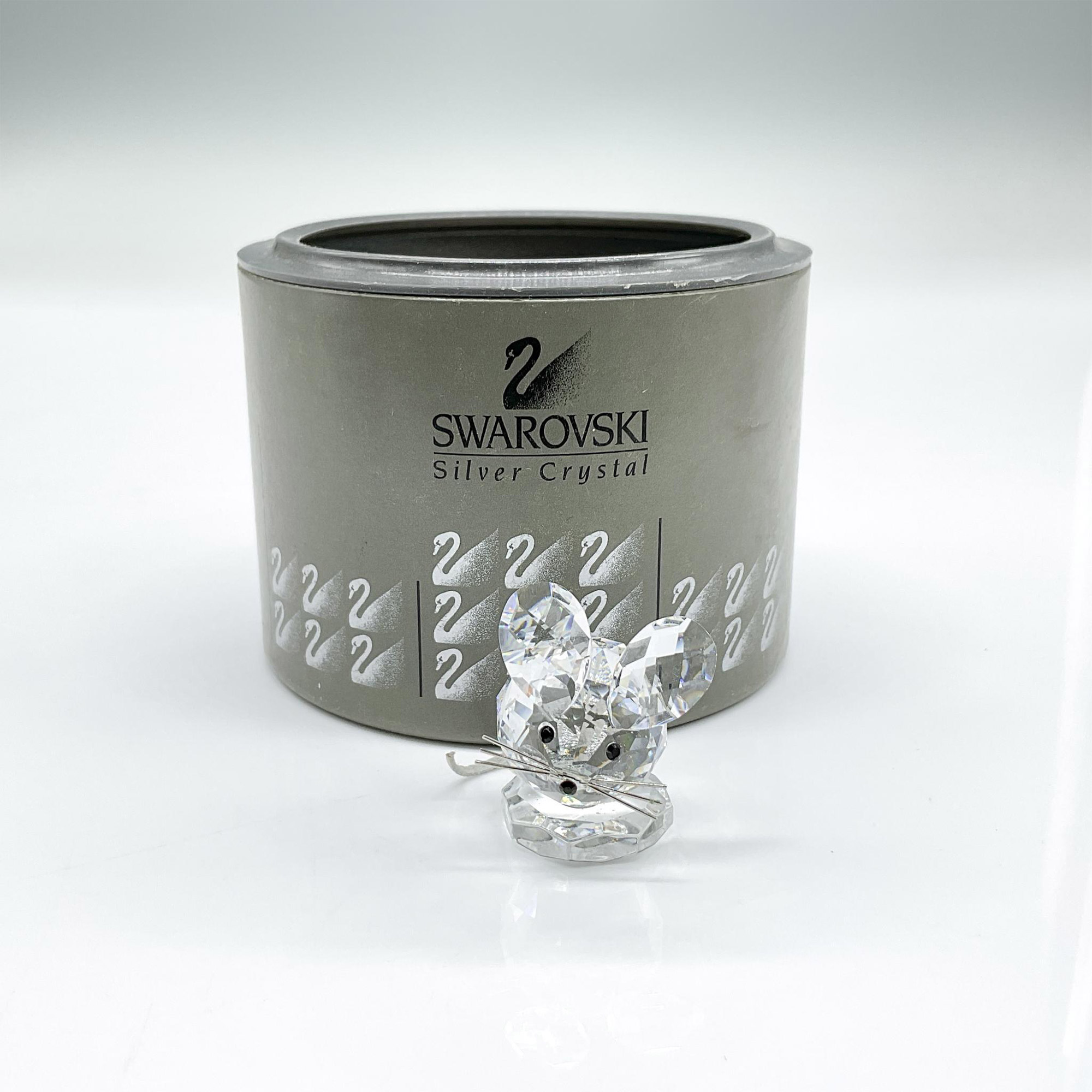 Swarovski Silver Crystal Figurine, Mouse - Image 4 of 4