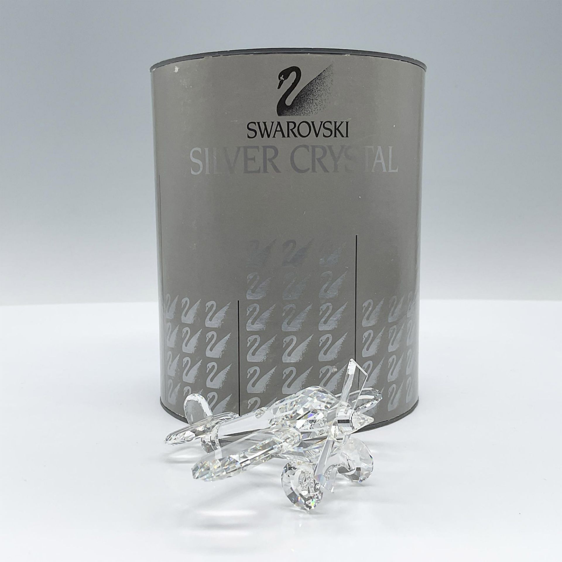 Swarovski Silver Crystal Figurine, Aeroplane - Bild 4 aus 4
