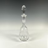 Faceted Crystal Decanter With Stopper