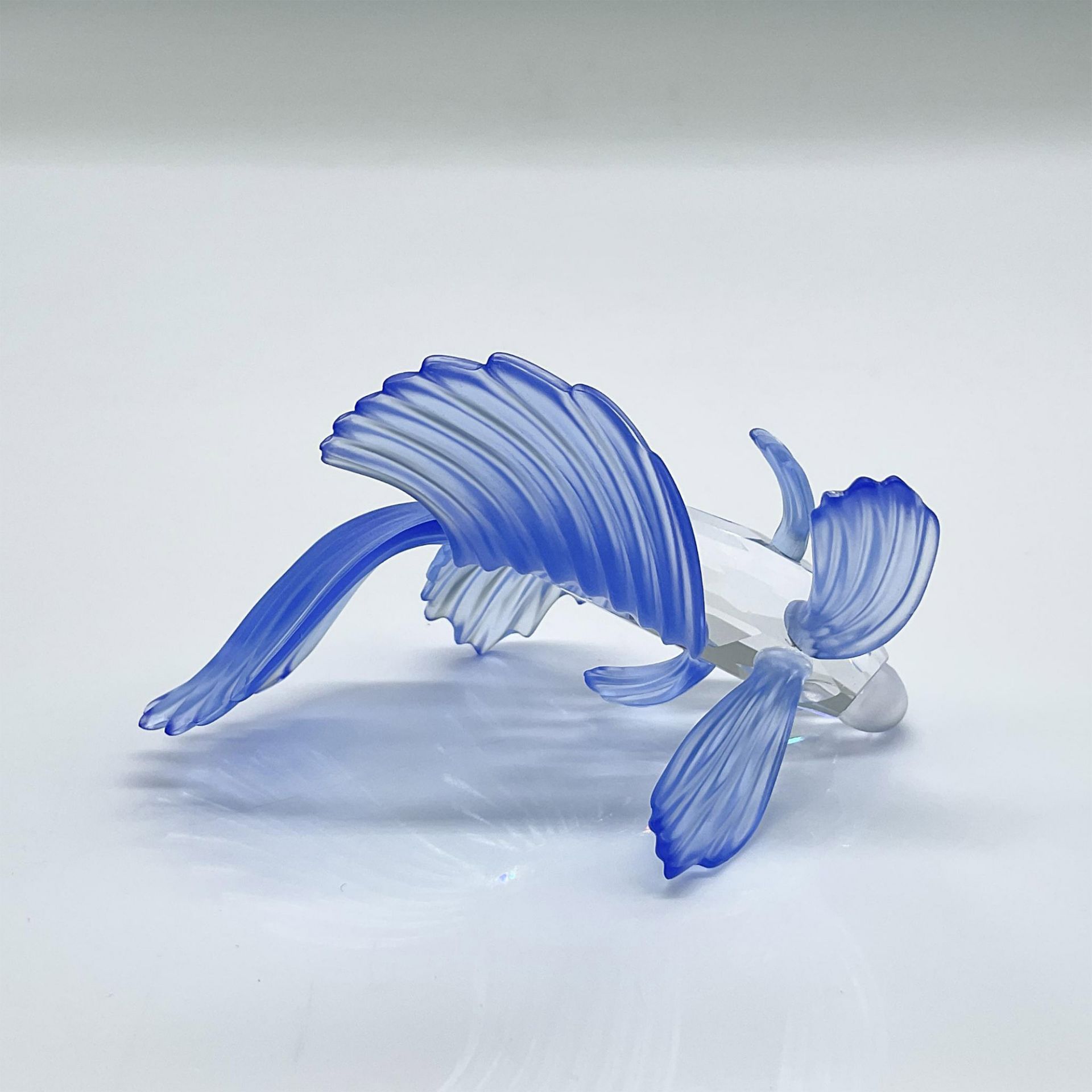 Swarovski Crystal Figurine, Blue Siamese Fighting Fish - Bild 4 aus 5