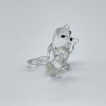 Swarovski Crystal Figurine, Cat/Kitten Begging