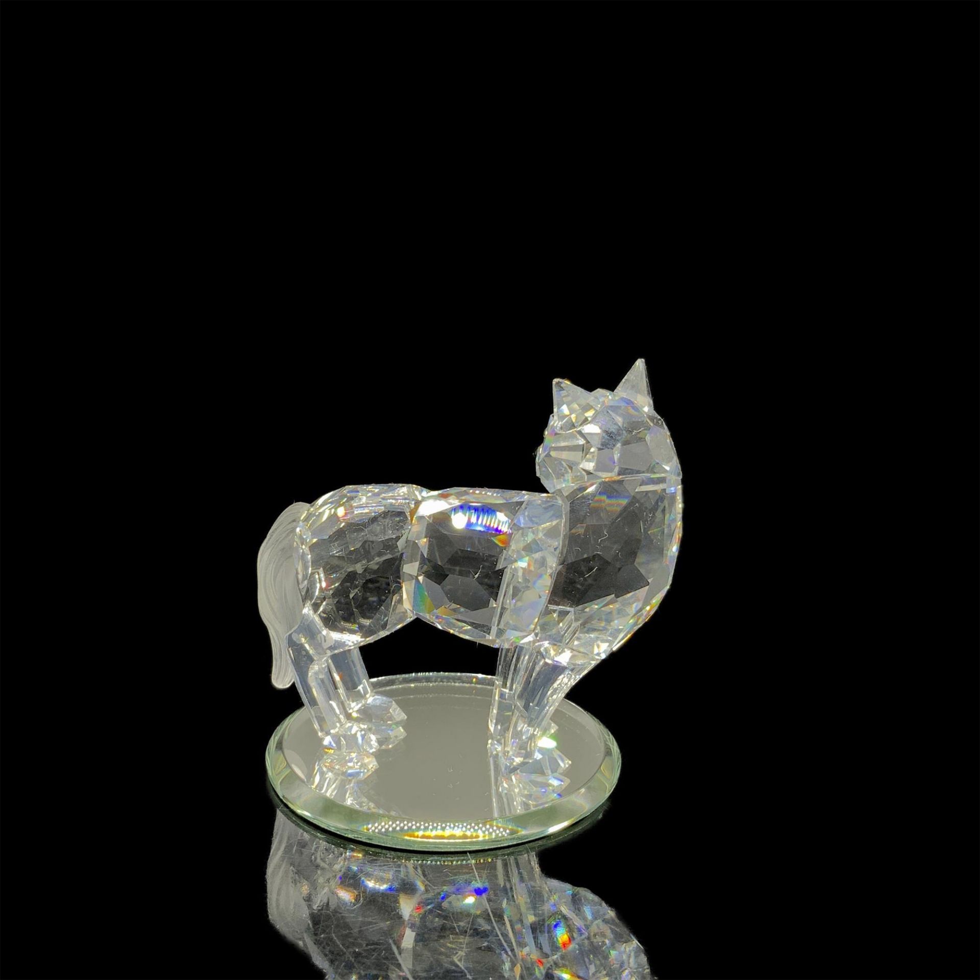 Swarovski Silver Crystal Figurine, Wolf 207549 - Image 3 of 4