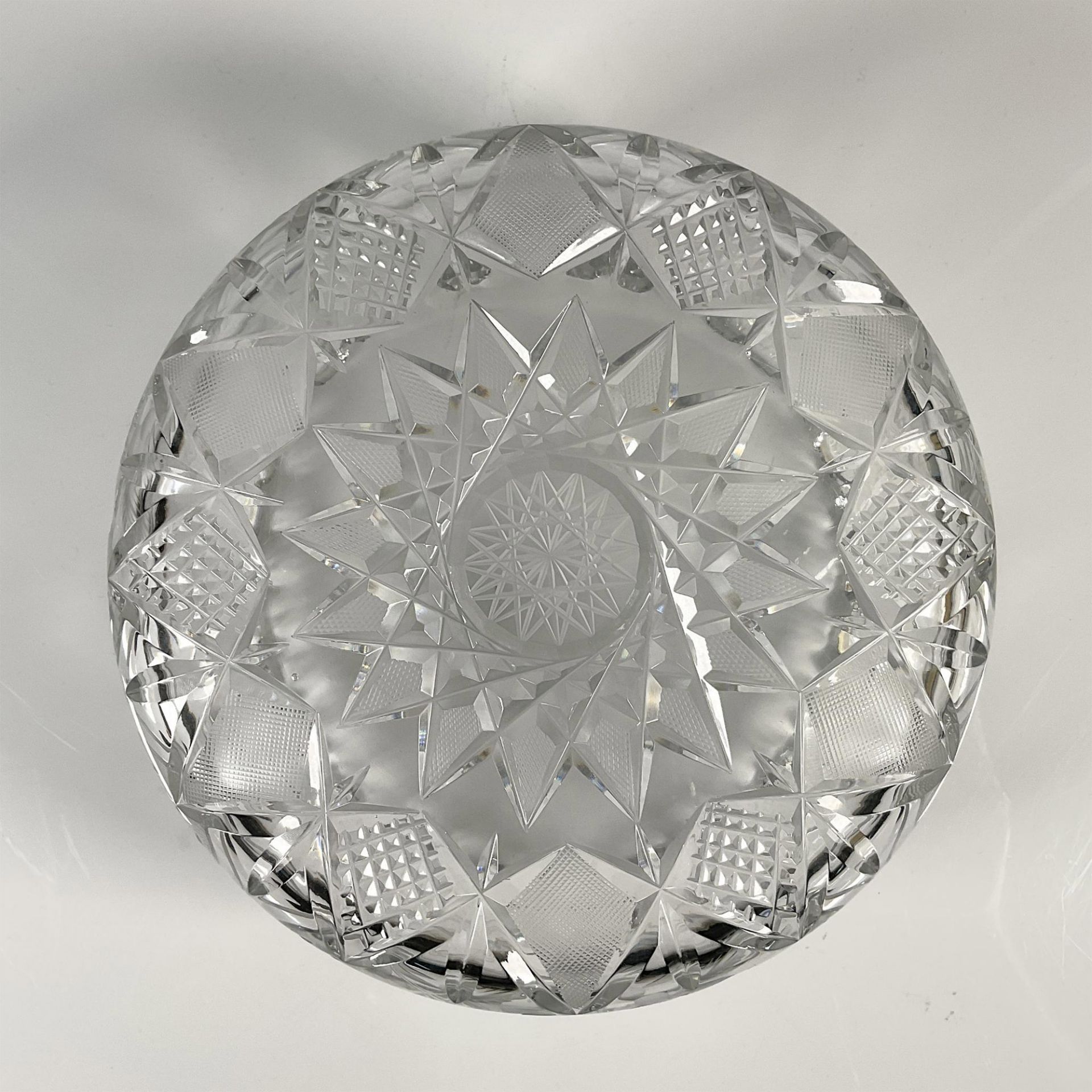 Ornate Brilliant Cut Crystal Bowl - Bild 3 aus 3