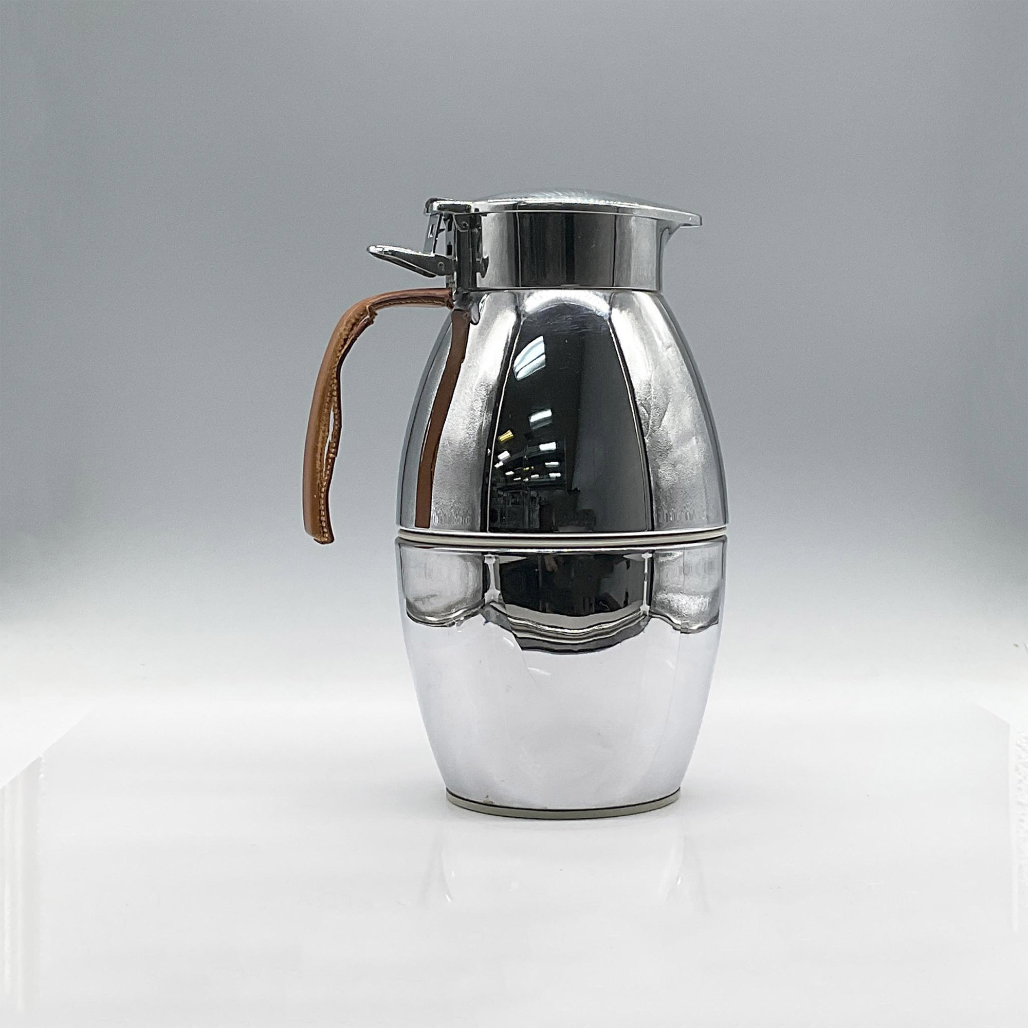 Hermes Chrome Insulated Carafe