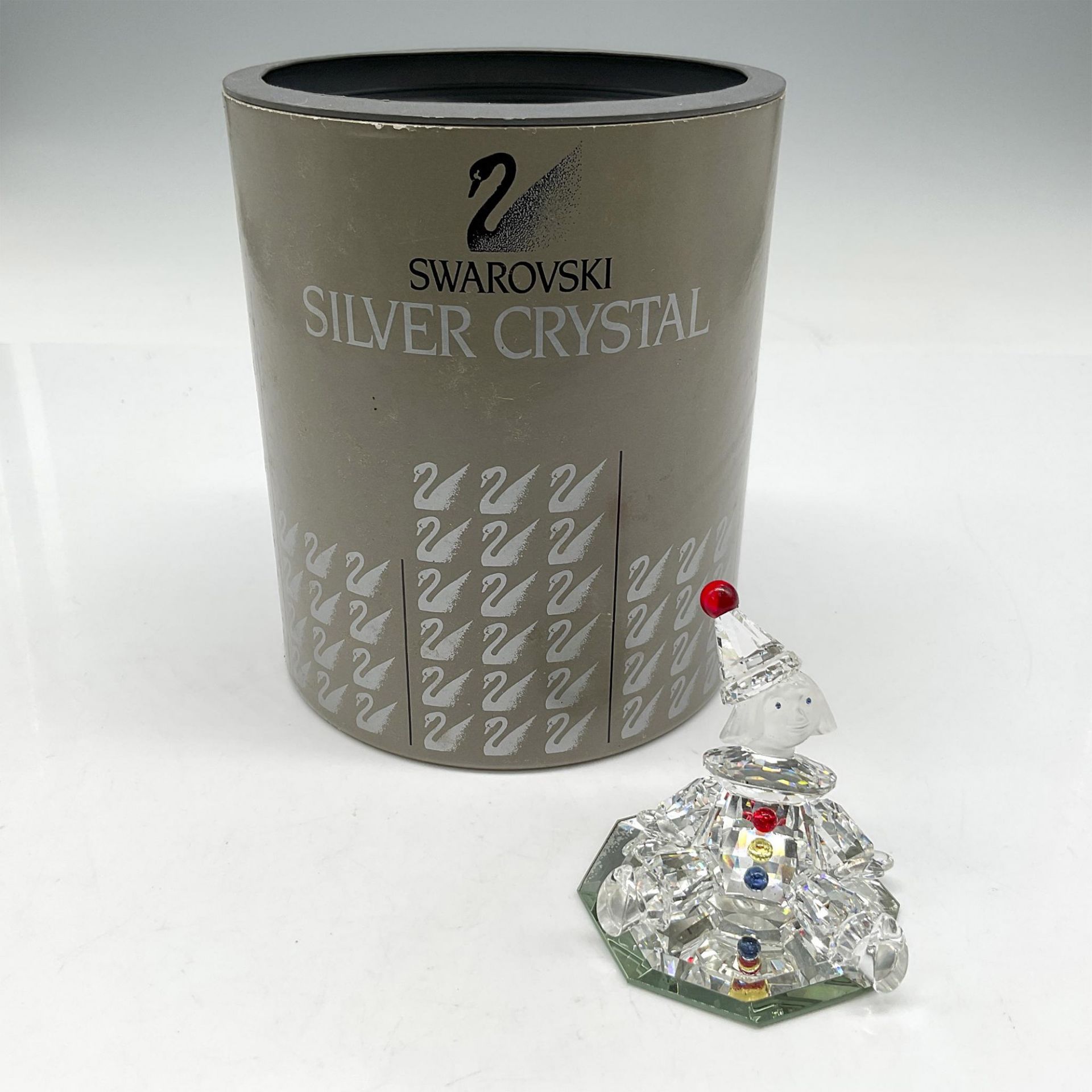 Swarovski Silver Crystal Figurine, Puppet Clown - Image 4 of 4