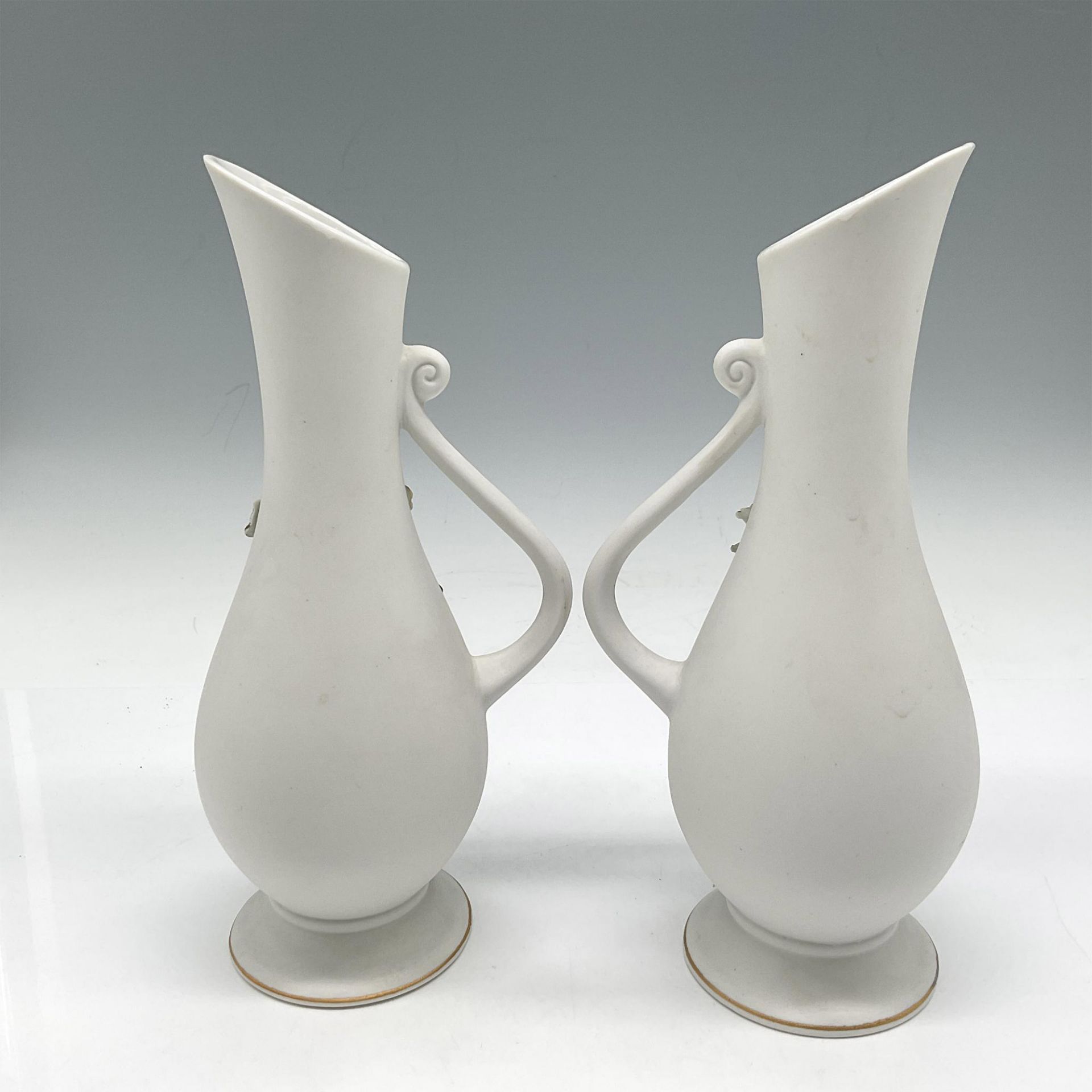 Pair of Vintage Lefton China Vases - Image 2 of 3