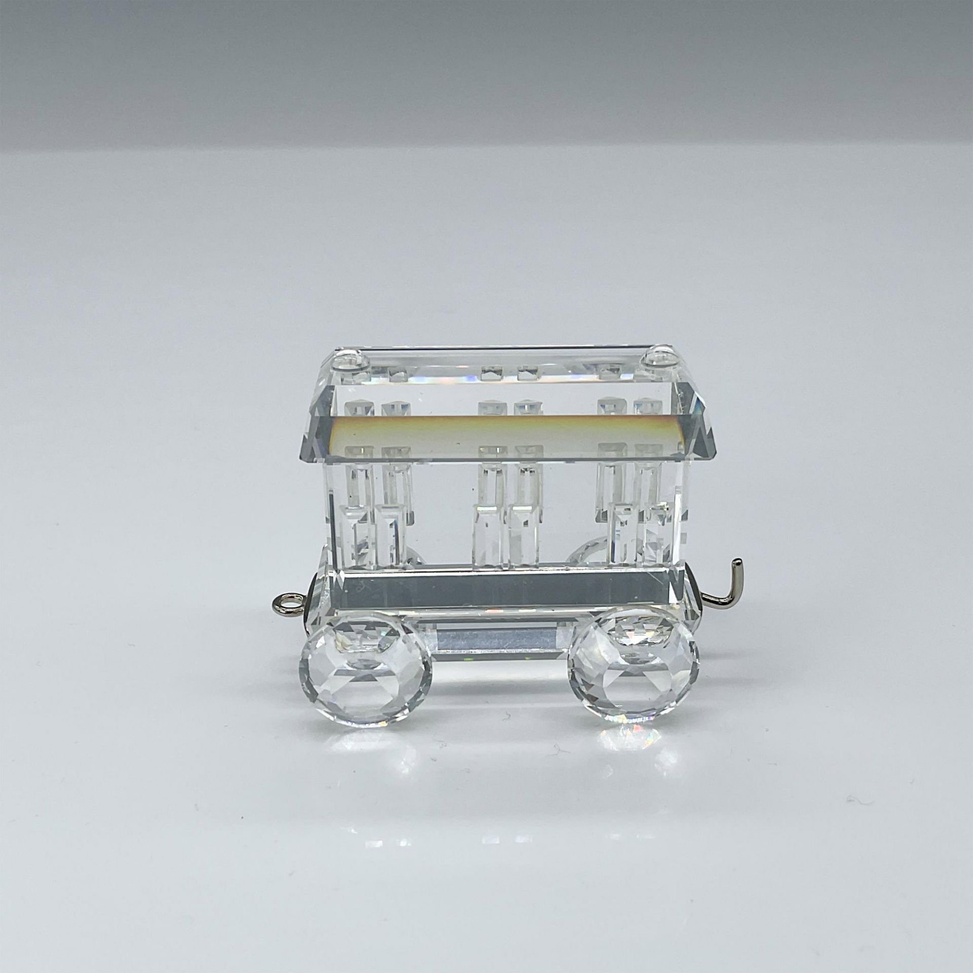 Swarovski Silver Crystal Figurine, Train Passenger Car - Bild 2 aus 4