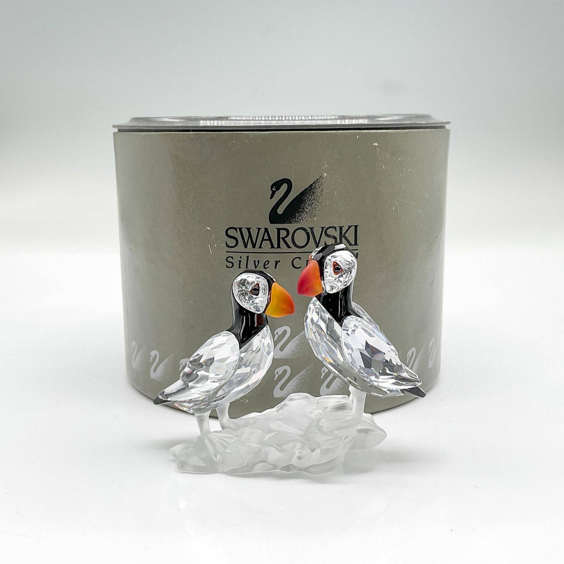 Swarovski Crystal Figurine, Puffins - Image 4 of 4