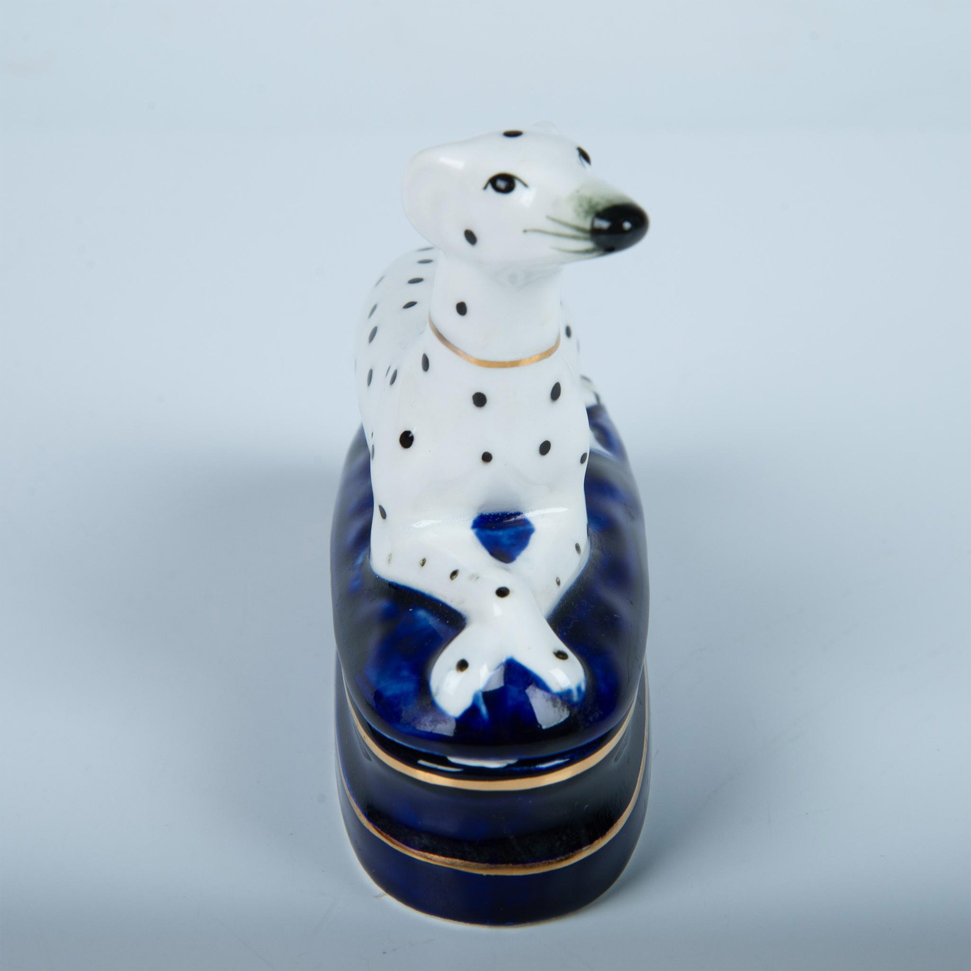 Fitz and Floyd Porcelain Keepsake Box, Dalmatian - Image 4 of 6