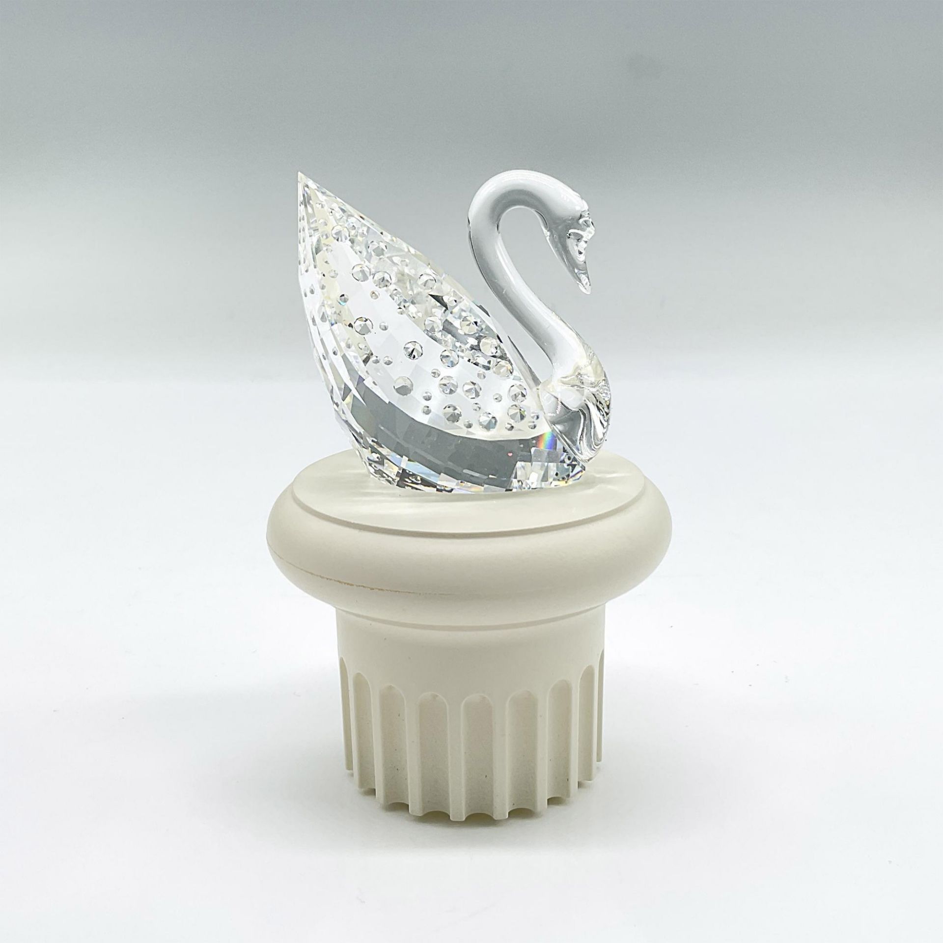 Swarovski Crystal Silver Figurine, Centennial Swan - Bild 2 aus 4