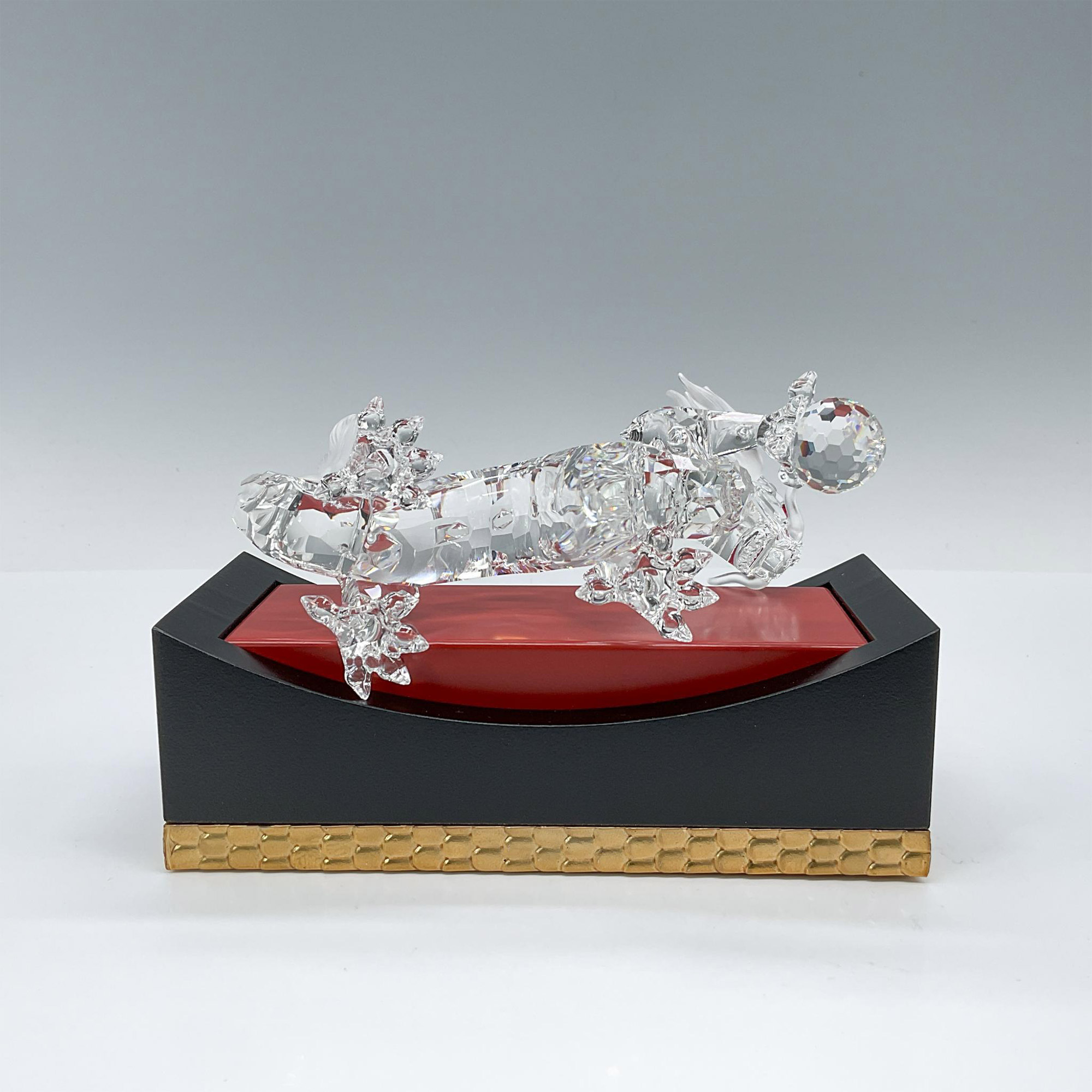Swarovski Crystal Figurine, Zodiac Dragon with Base - Image 3 of 4
