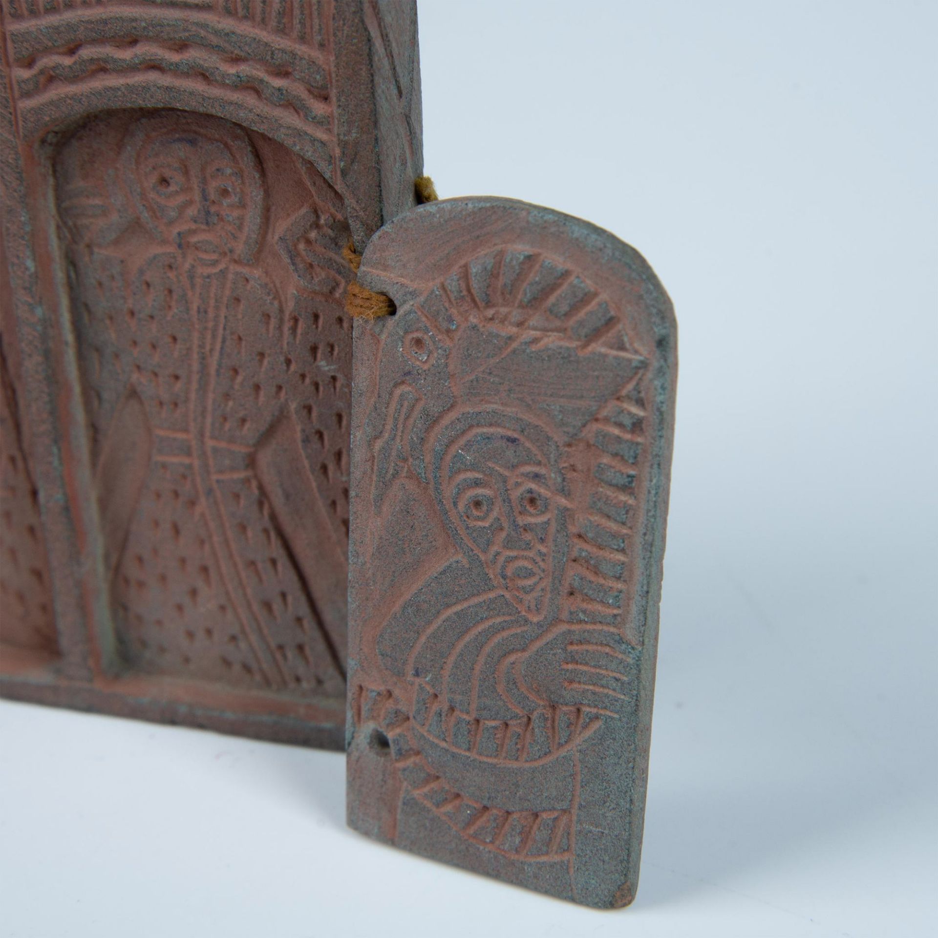 Ethiopian Coptic Stone Icon - Bild 8 aus 11