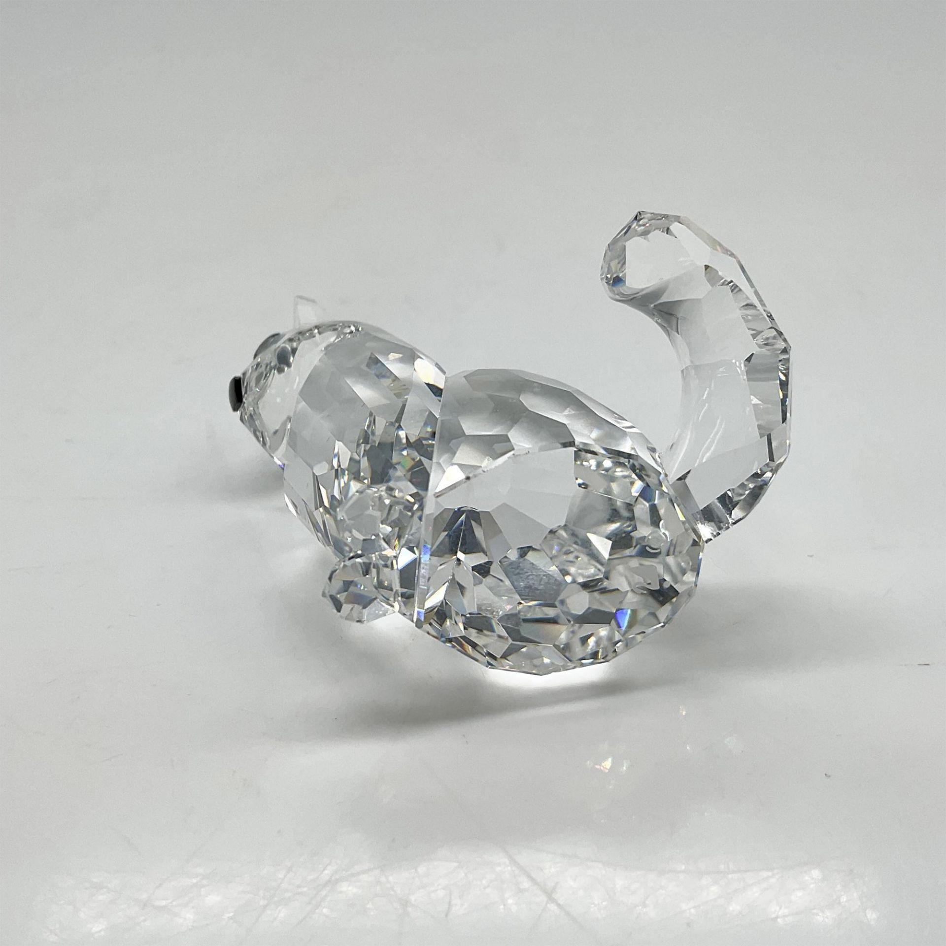 Swarovski Silver Crystal Figurine, Sitting Cat - Image 3 of 4