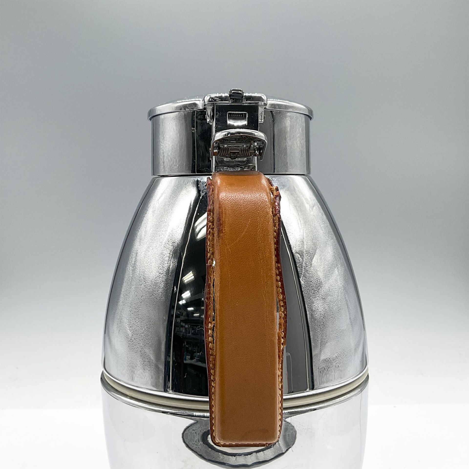 Hermes Chrome Insulated Carafe - Image 3 of 6