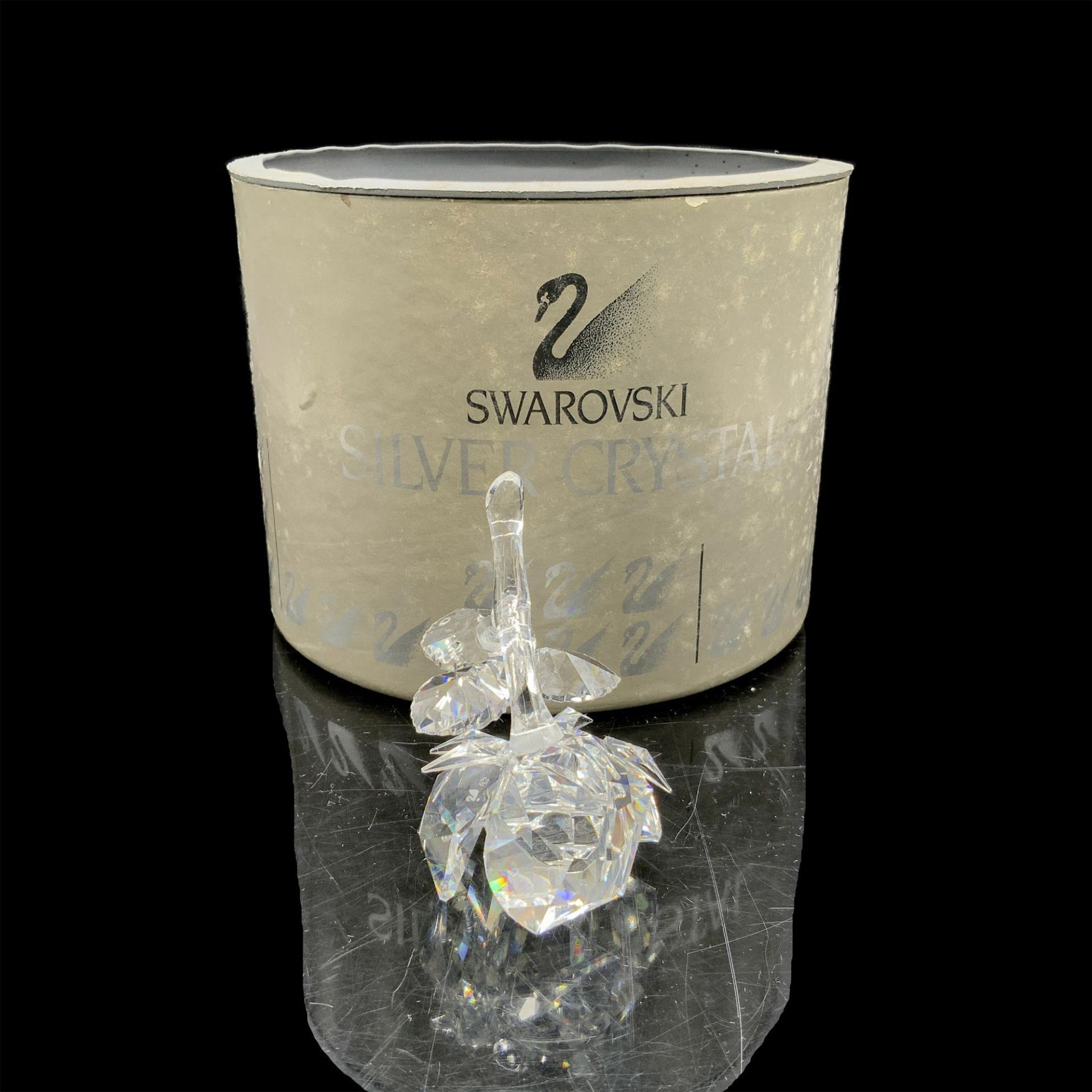 Swarovski Silver Crystal Figurine, Rose 174956 - Image 4 of 4