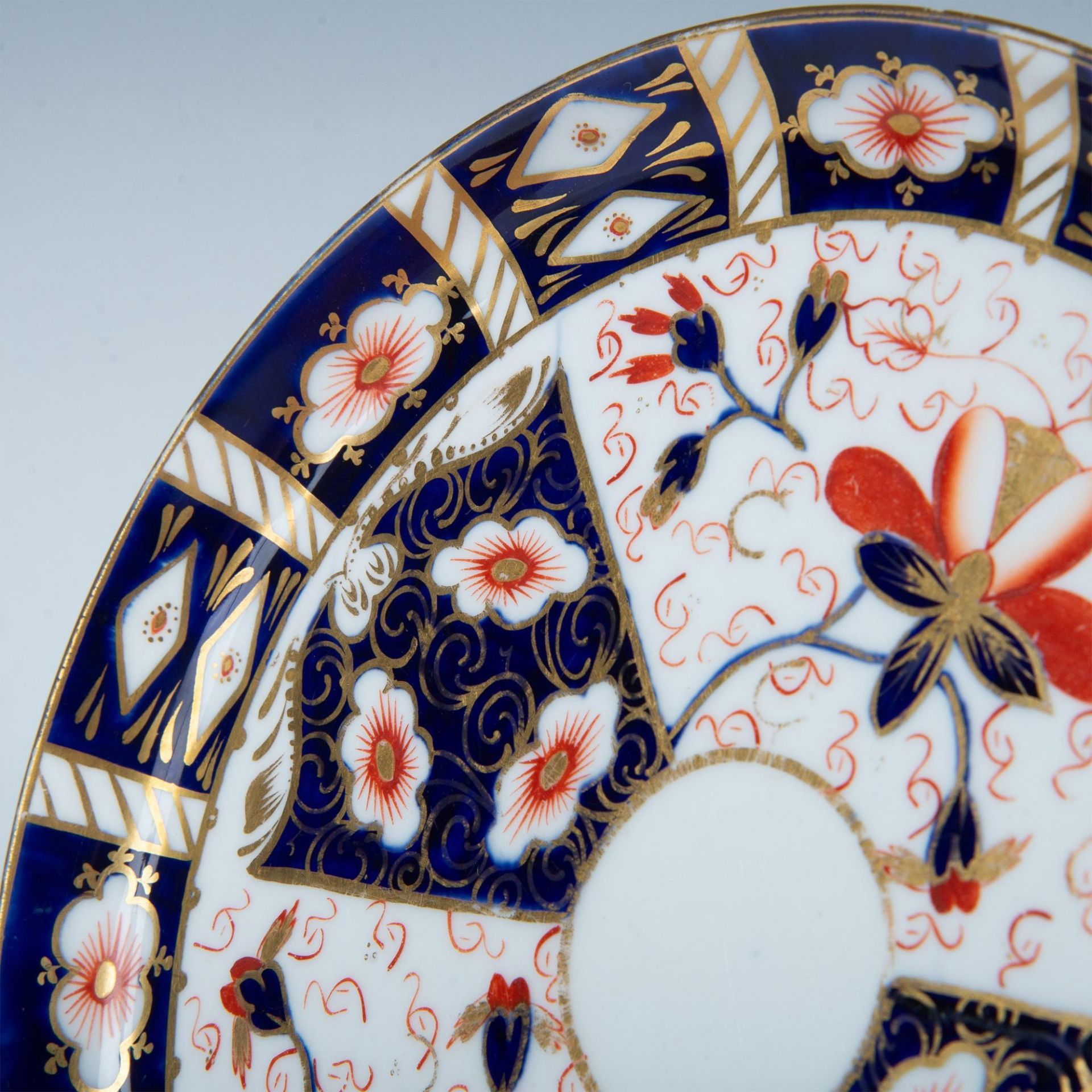 Royal Crown Derby Porcelain Serving Plate, Imari - Bild 6 aus 7