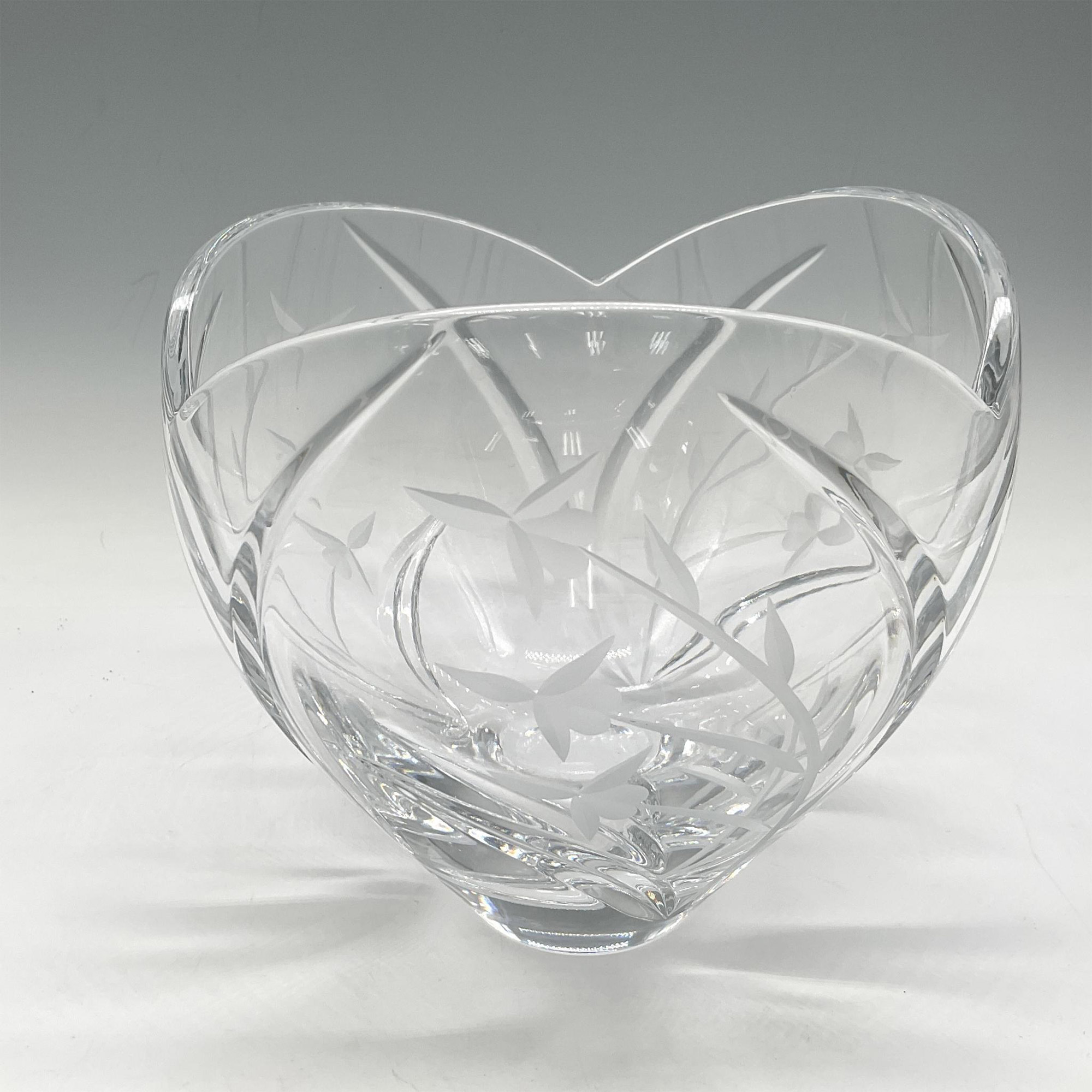 Lenox Etched Crystal Tulip Bowl