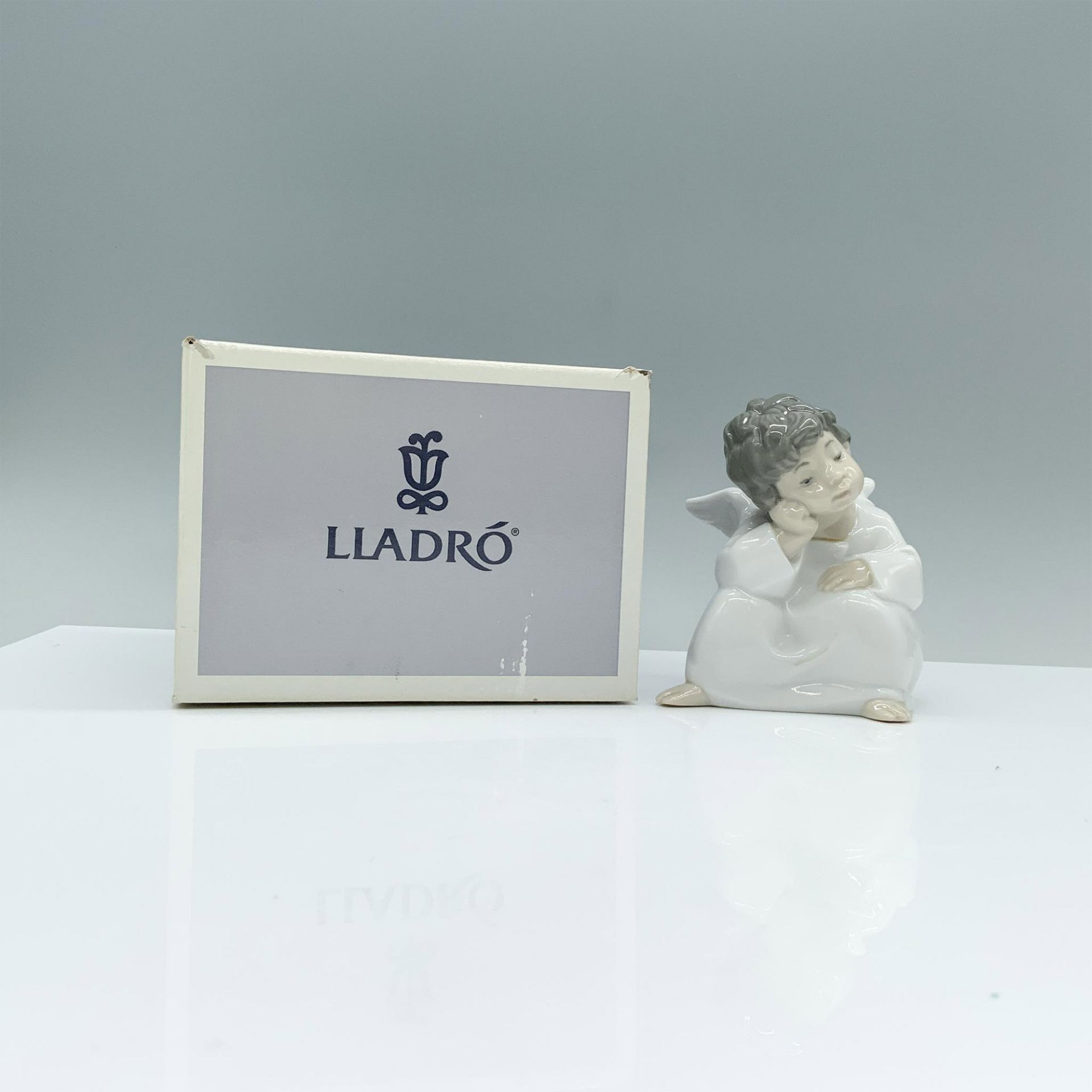 Angel Thinking 1004539 - Lladro Porcelain Figurine - Image 4 of 4