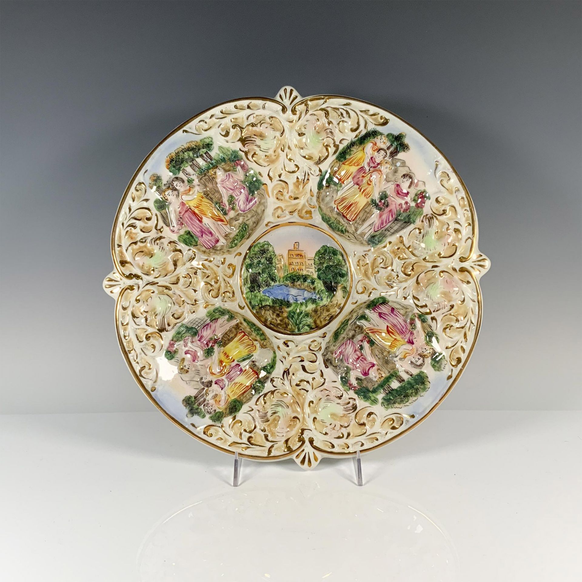 D.R.S Capodimonte Serving Tray - Image 2 of 3